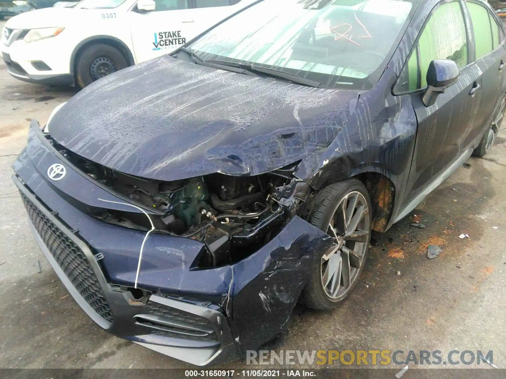 6 Photograph of a damaged car JTDS4RCE4LJ038595 TOYOTA COROLLA 2020