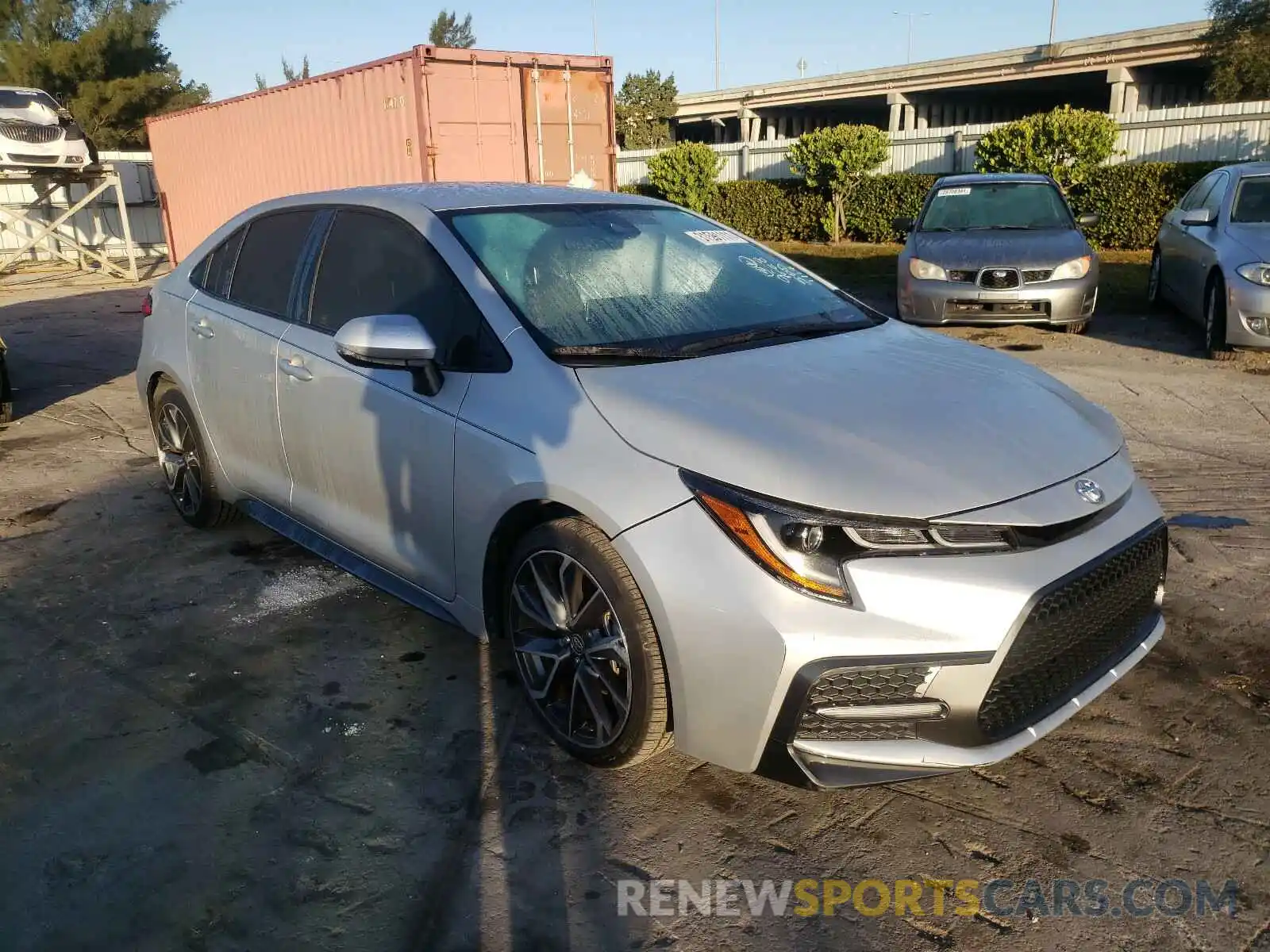 1 Photograph of a damaged car JTDS4RCE4LJ039228 TOYOTA COROLLA 2020