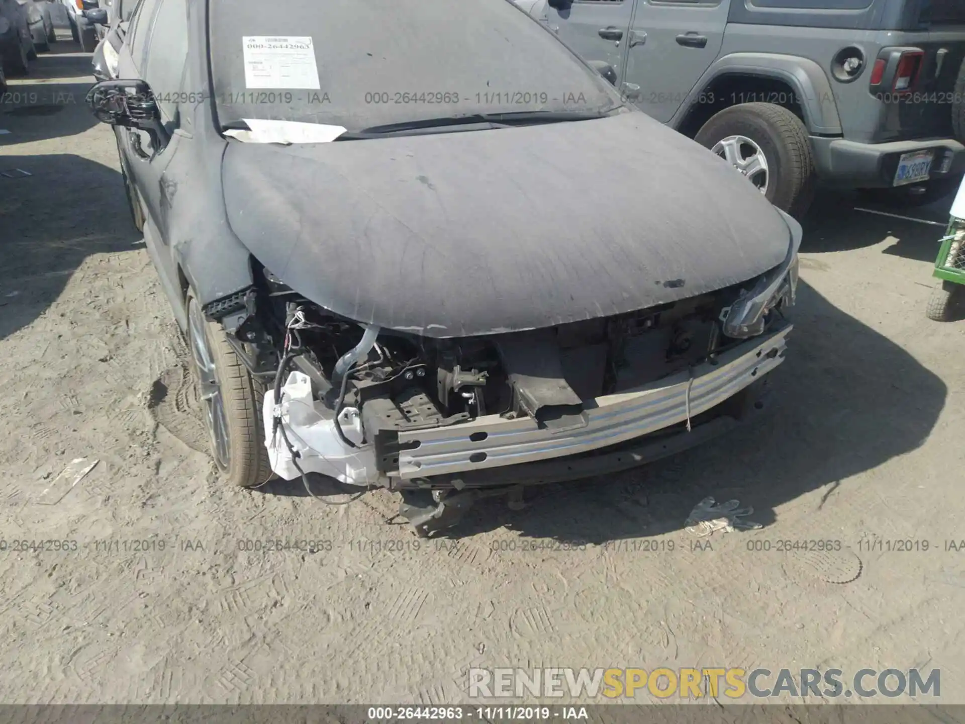 6 Photograph of a damaged car JTDS4RCE4LJ039262 TOYOTA COROLLA 2020
