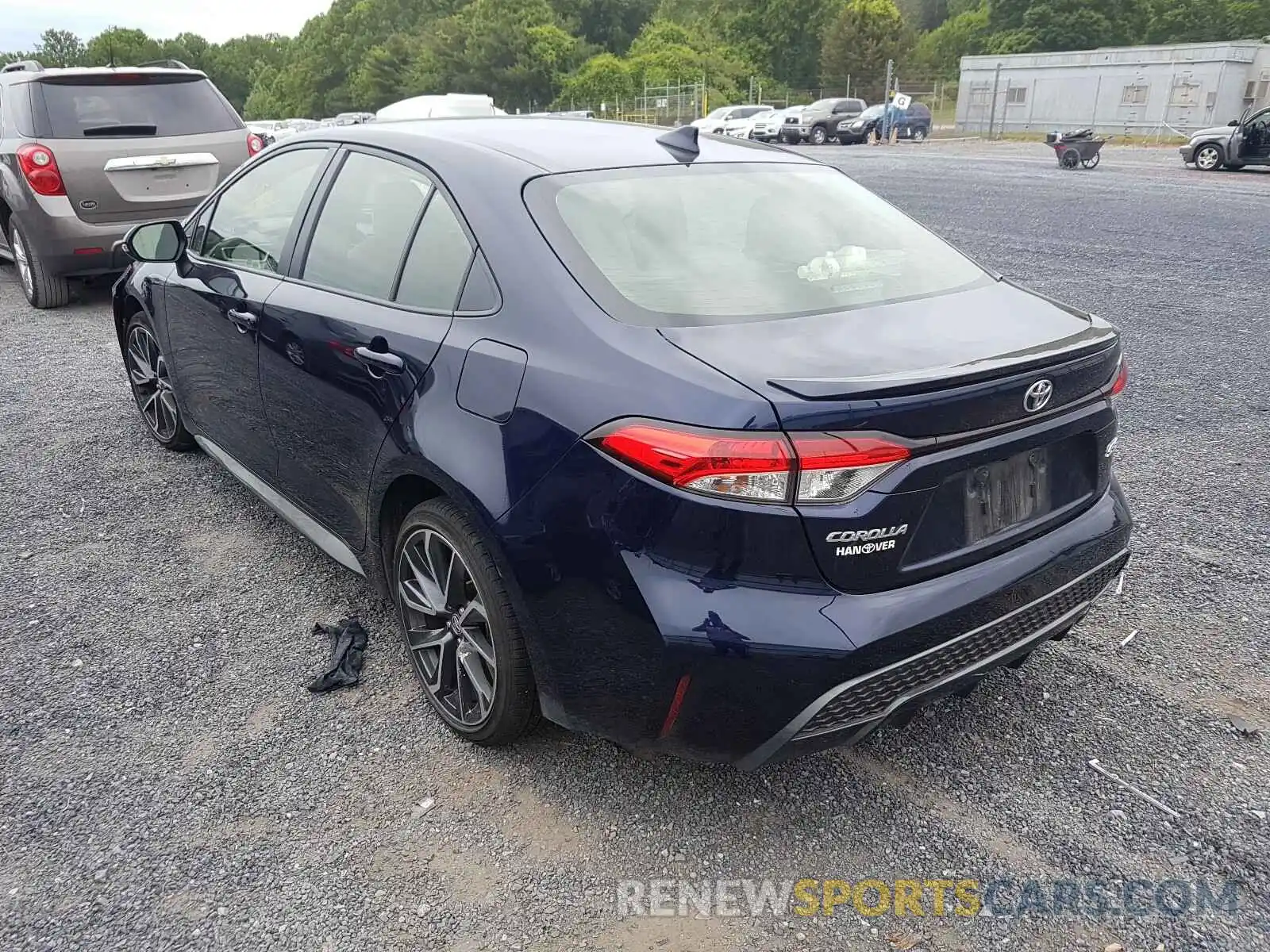 3 Photograph of a damaged car JTDS4RCE4LJ039925 TOYOTA COROLLA 2020