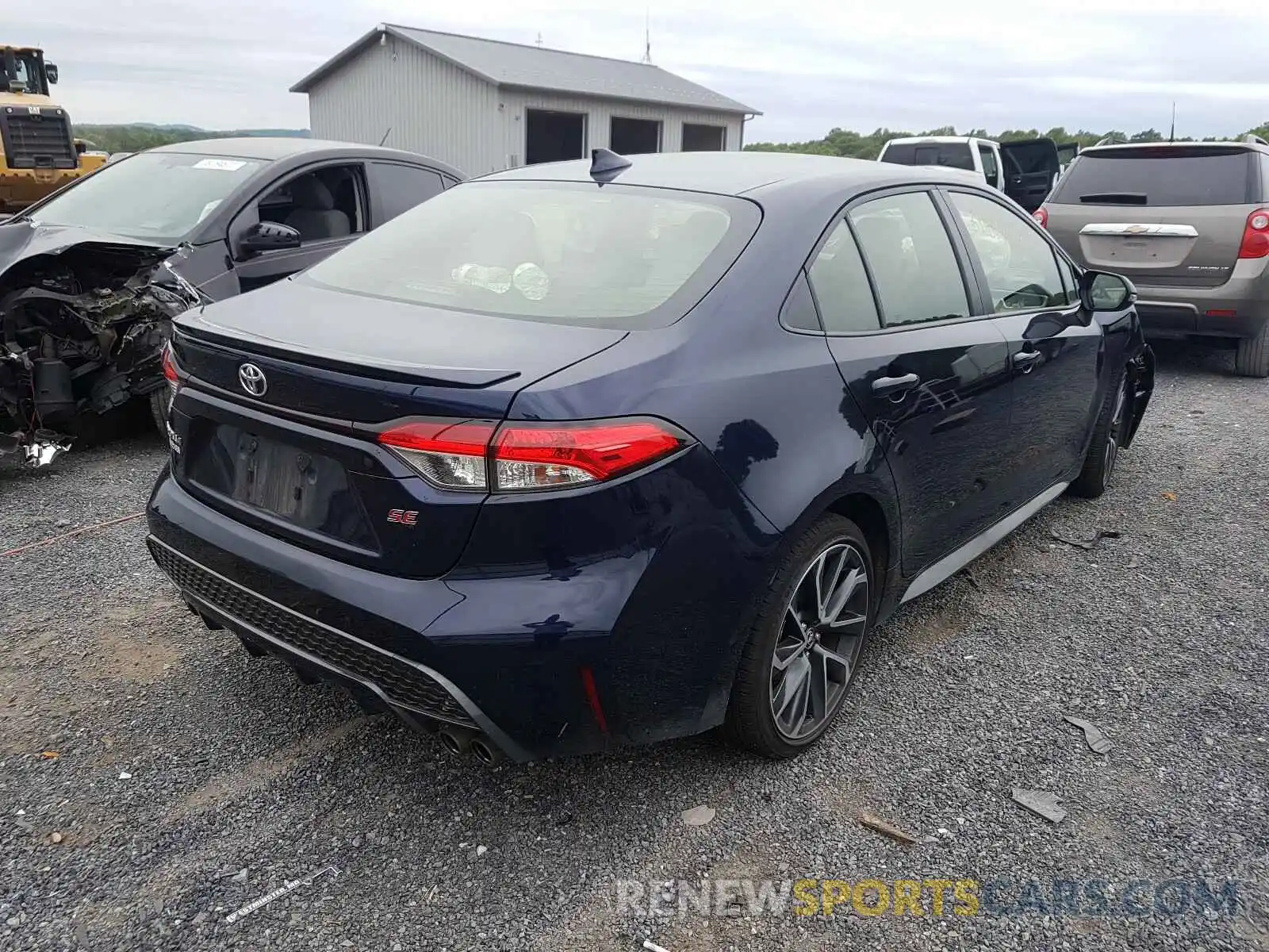 4 Photograph of a damaged car JTDS4RCE4LJ039925 TOYOTA COROLLA 2020