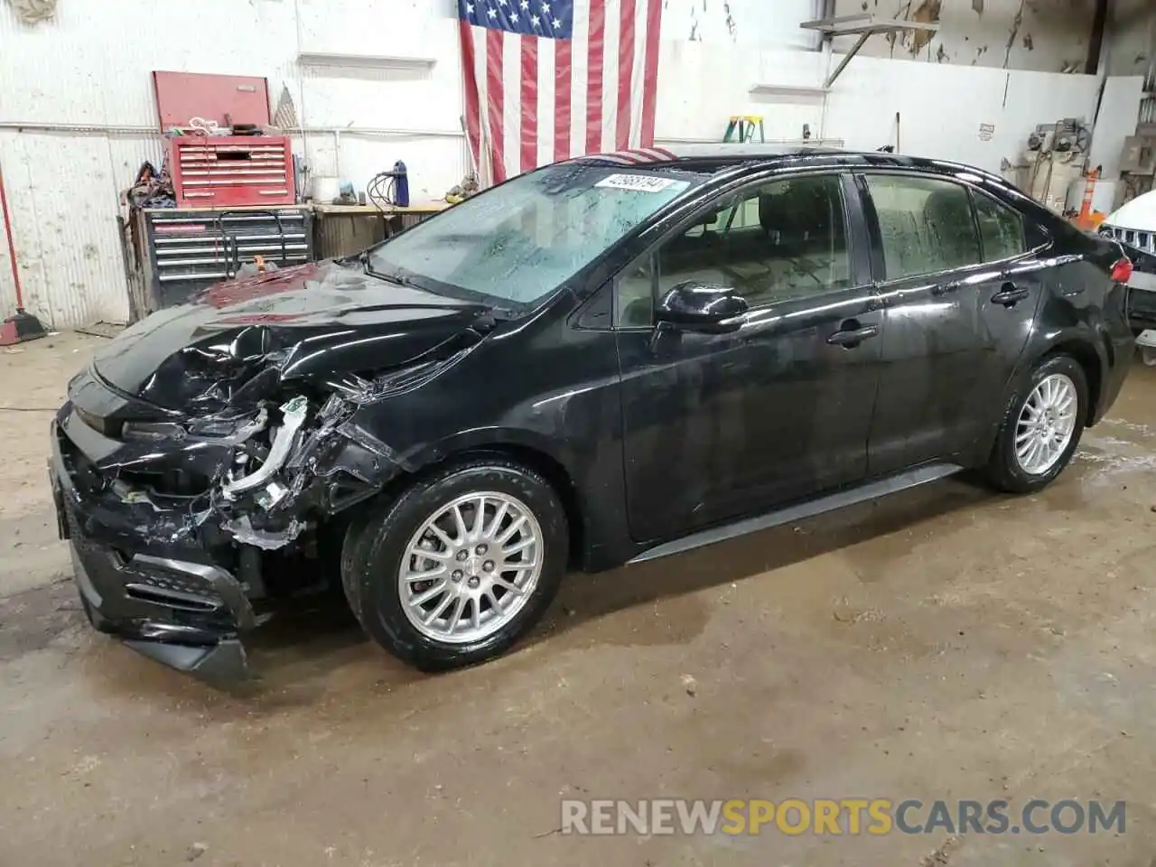 1 Photograph of a damaged car JTDS4RCE4LJ040895 TOYOTA COROLLA 2020