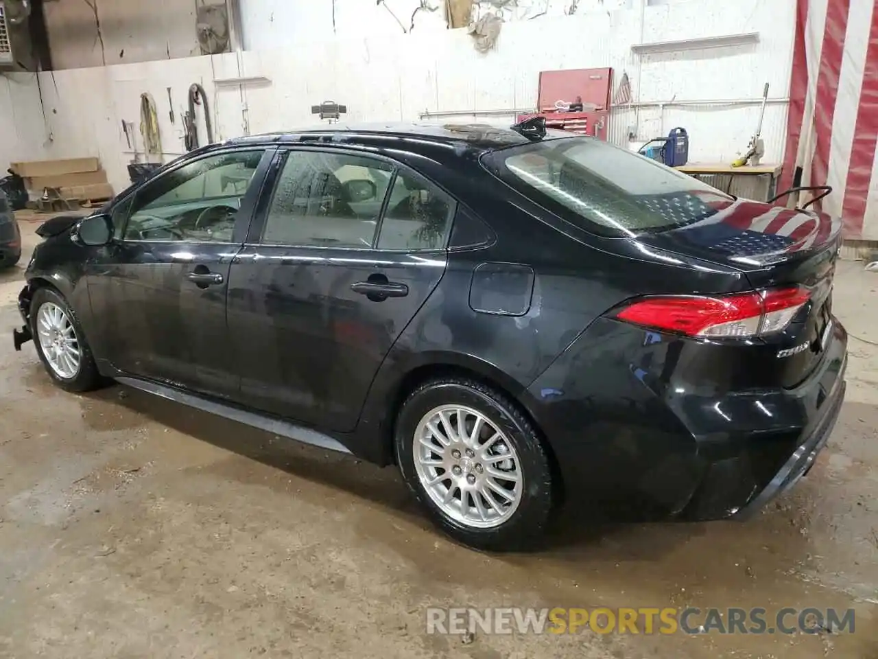 2 Photograph of a damaged car JTDS4RCE4LJ040895 TOYOTA COROLLA 2020