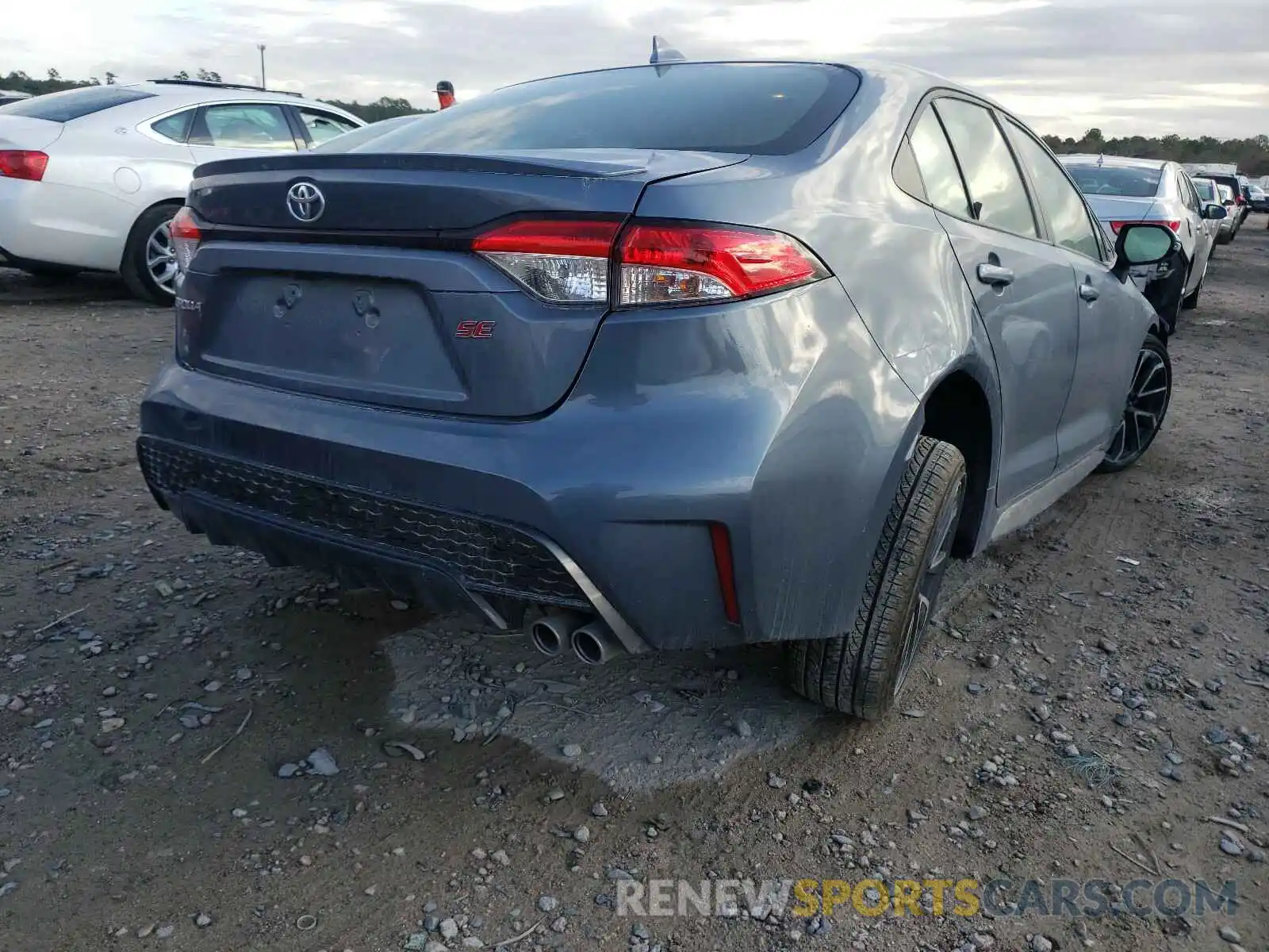 4 Photograph of a damaged car JTDS4RCE4LJ041254 TOYOTA COROLLA 2020