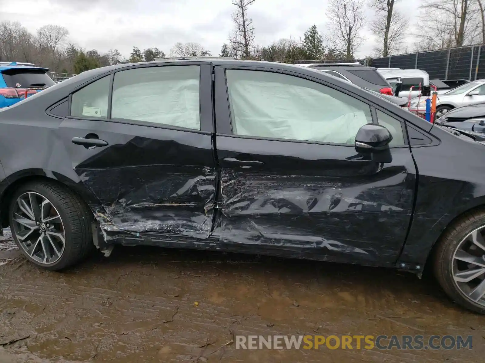 9 Photograph of a damaged car JTDS4RCE4LJ041805 TOYOTA COROLLA 2020