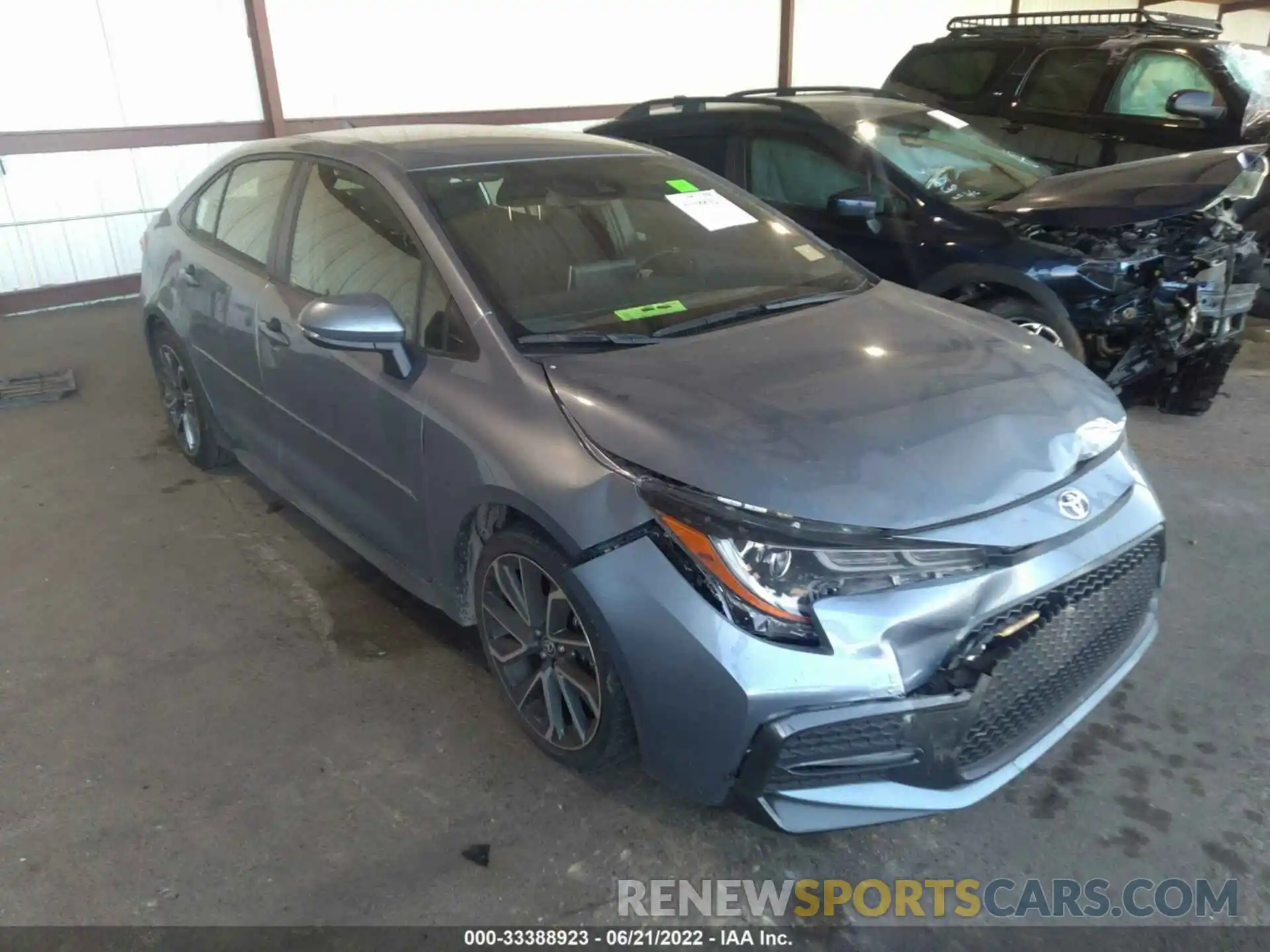 1 Photograph of a damaged car JTDS4RCE4LJ042985 TOYOTA COROLLA 2020