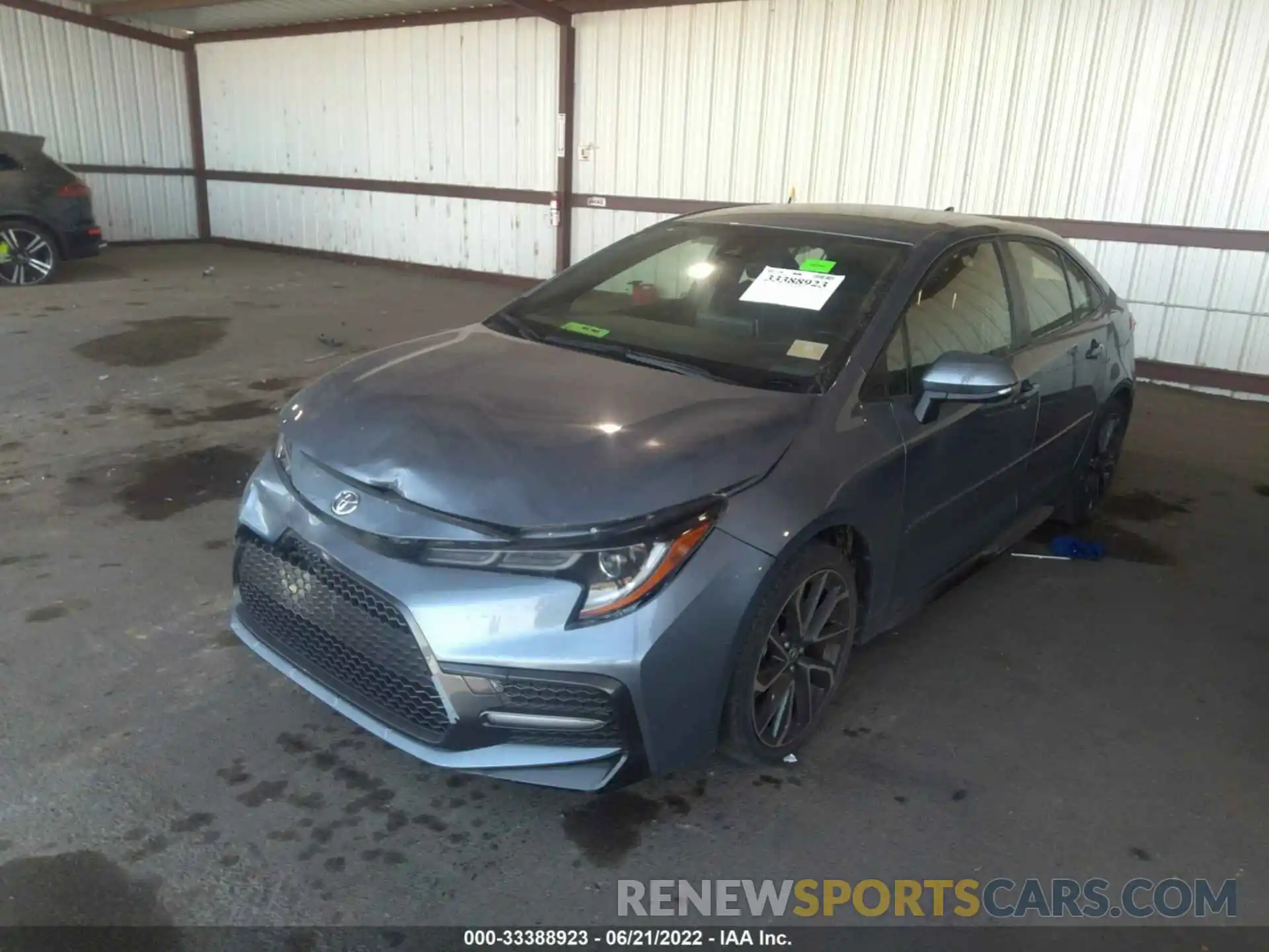 2 Photograph of a damaged car JTDS4RCE4LJ042985 TOYOTA COROLLA 2020