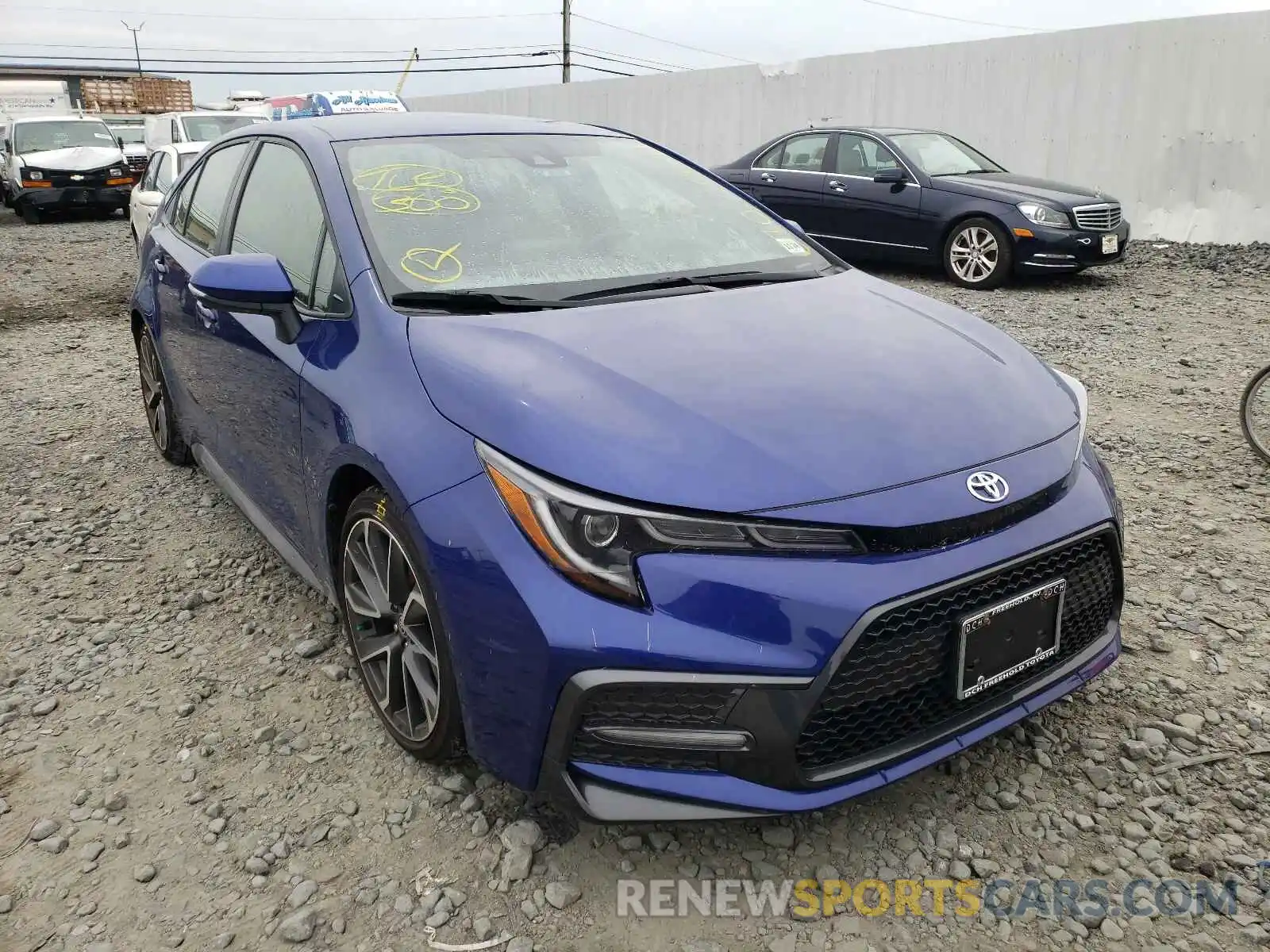 1 Photograph of a damaged car JTDS4RCE4LJ044381 TOYOTA COROLLA 2020