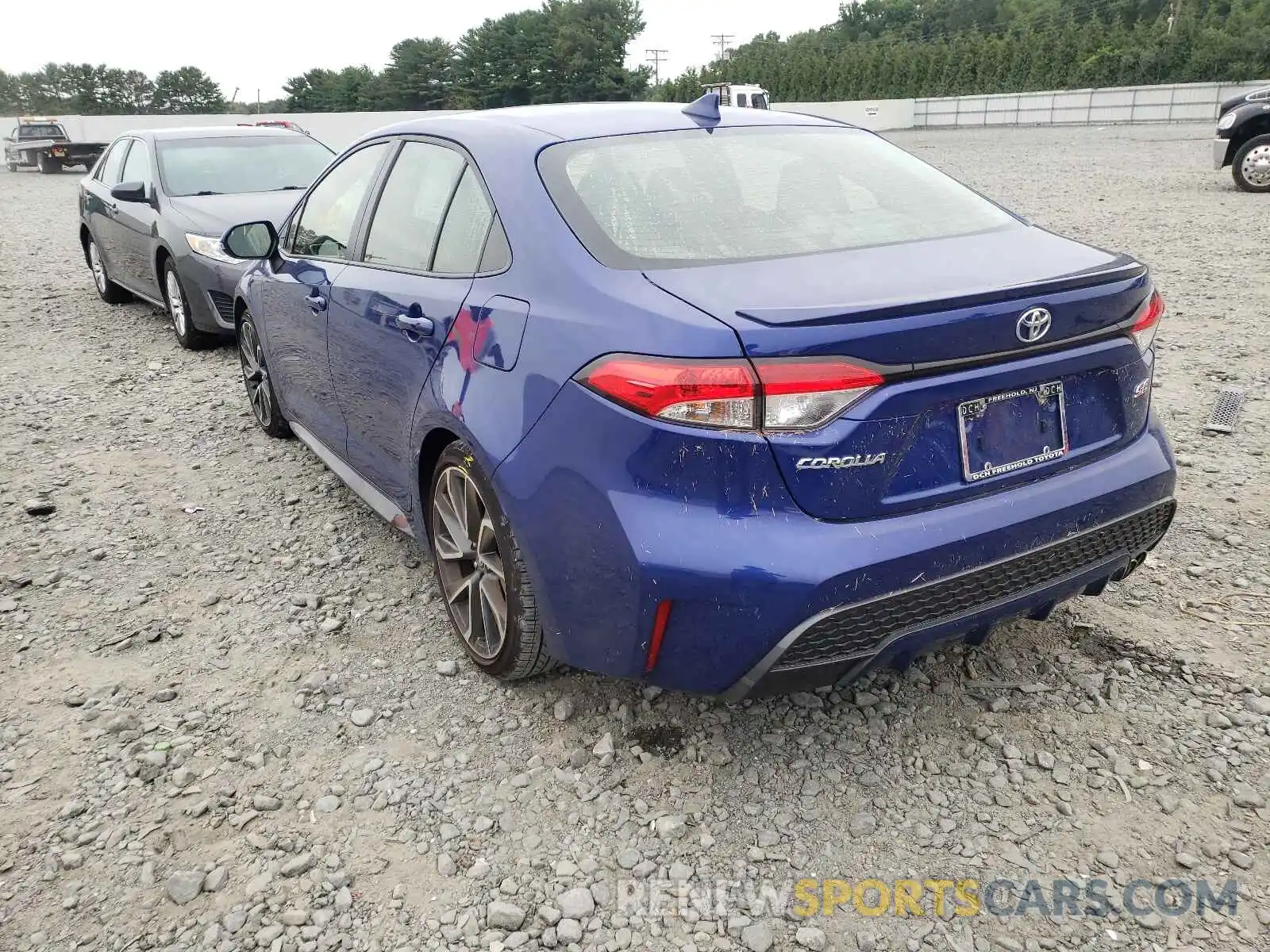 3 Photograph of a damaged car JTDS4RCE4LJ044381 TOYOTA COROLLA 2020