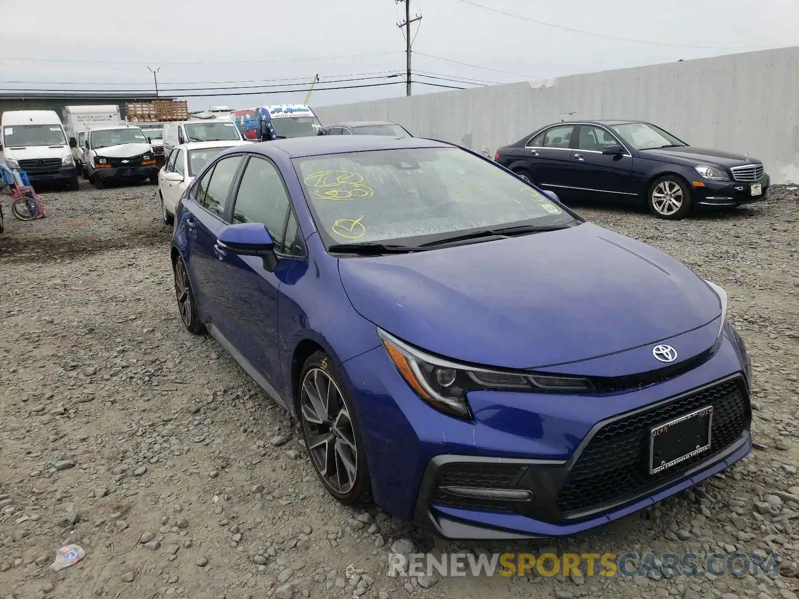 9 Photograph of a damaged car JTDS4RCE4LJ044381 TOYOTA COROLLA 2020