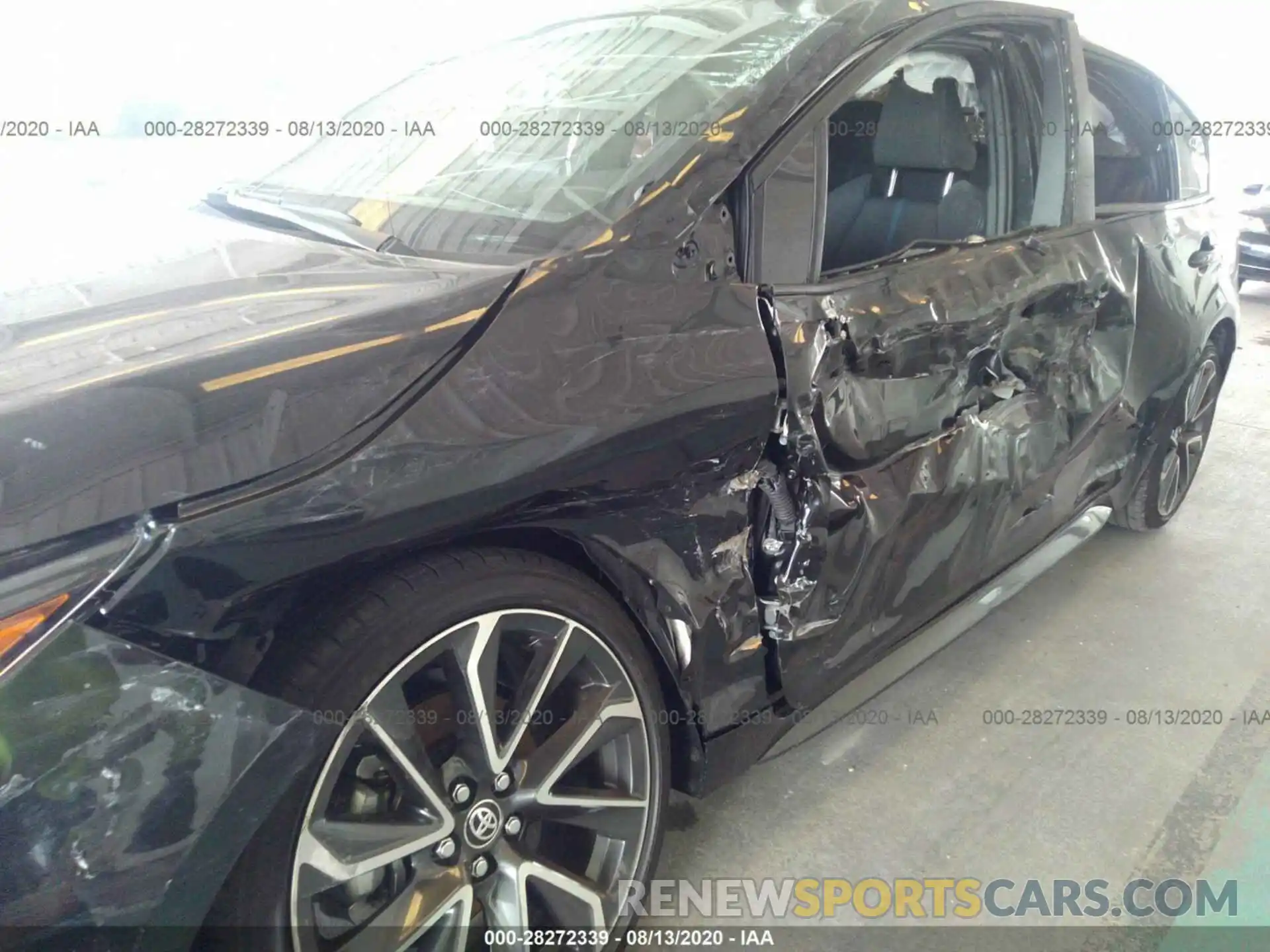 6 Photograph of a damaged car JTDS4RCE4LJ051993 TOYOTA COROLLA 2020