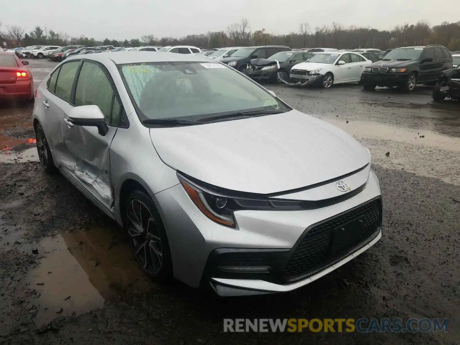 1 Photograph of a damaged car JTDS4RCE4LJ052965 TOYOTA COROLLA 2020