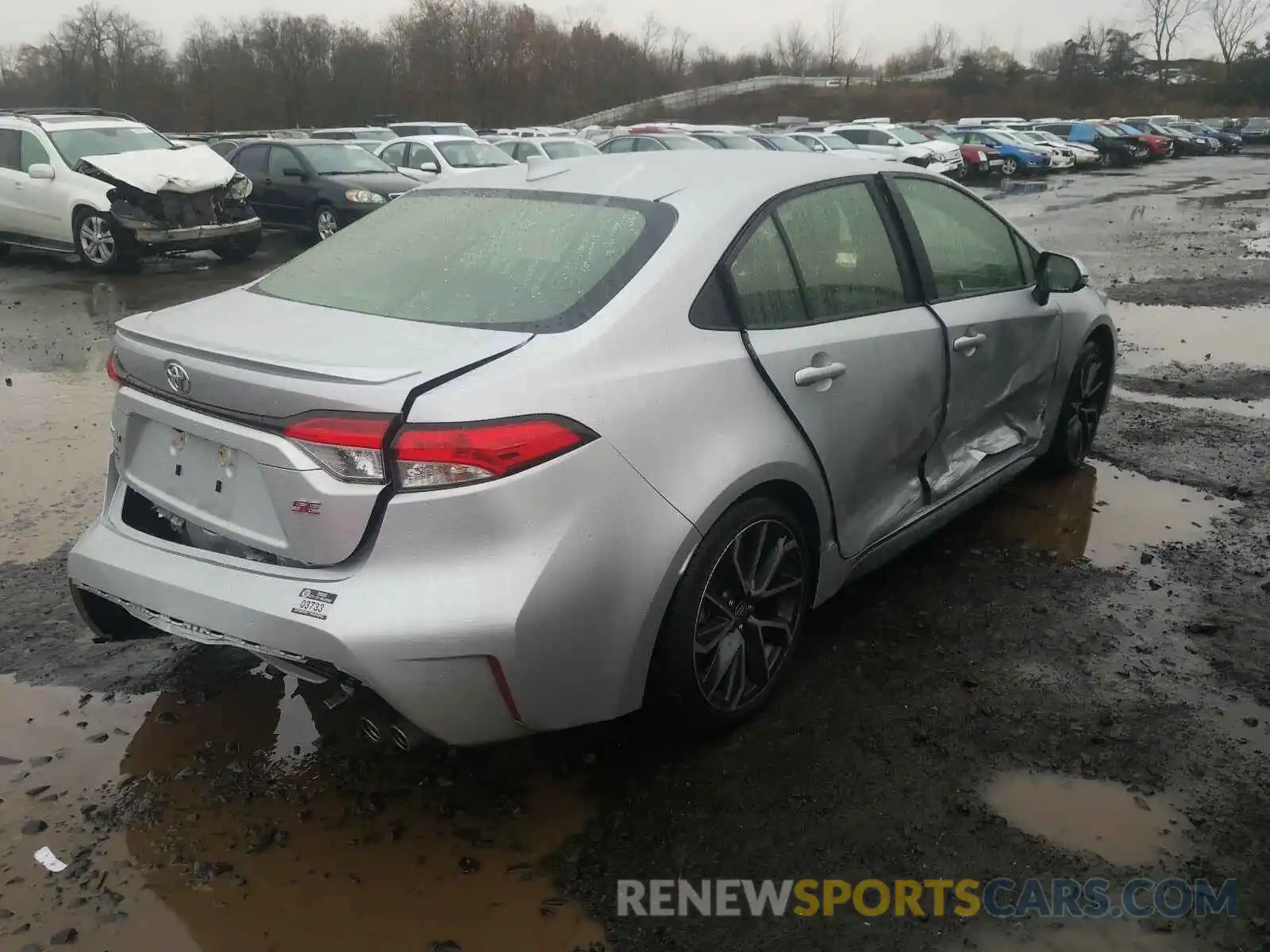 4 Photograph of a damaged car JTDS4RCE4LJ052965 TOYOTA COROLLA 2020