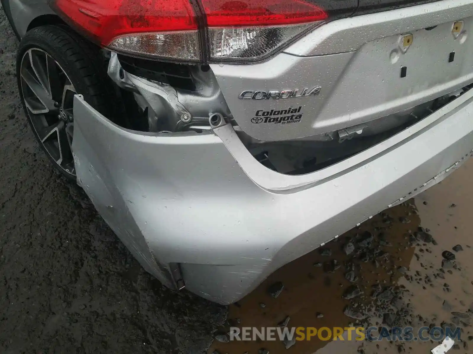 9 Photograph of a damaged car JTDS4RCE4LJ052965 TOYOTA COROLLA 2020