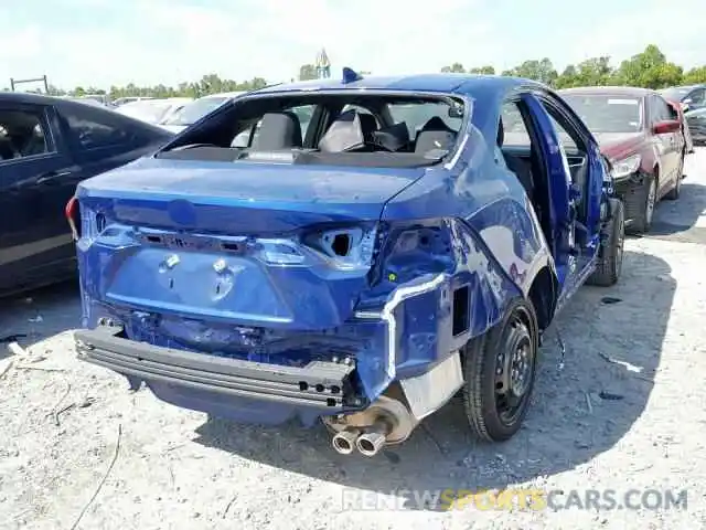 4 Photograph of a damaged car JTDS4RCE5LJ001717 TOYOTA COROLLA 2020