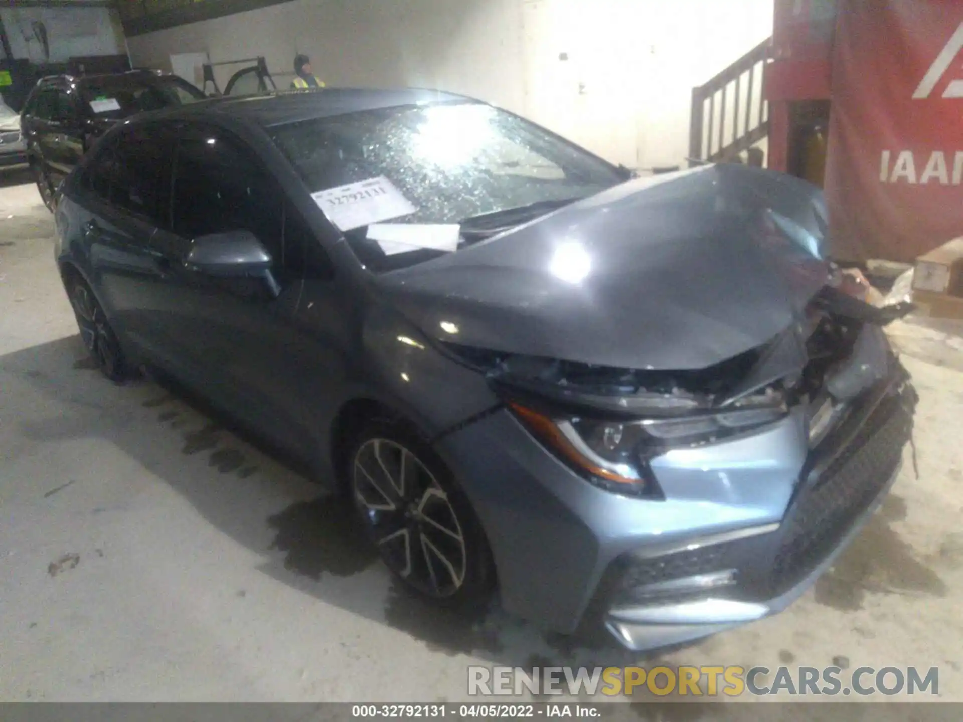 1 Photograph of a damaged car JTDS4RCE5LJ001863 TOYOTA COROLLA 2020