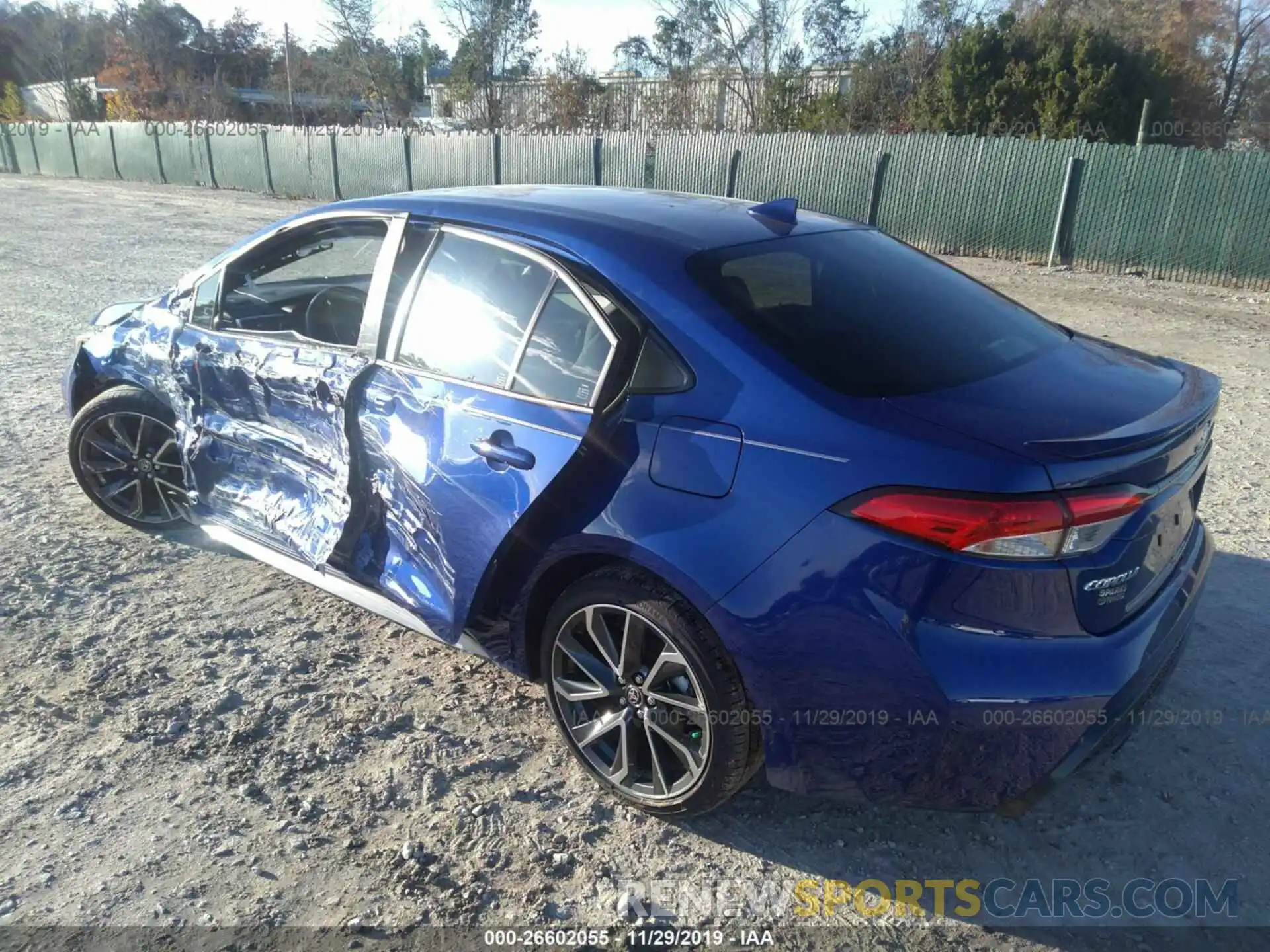 3 Photograph of a damaged car JTDS4RCE5LJ002382 TOYOTA COROLLA 2020