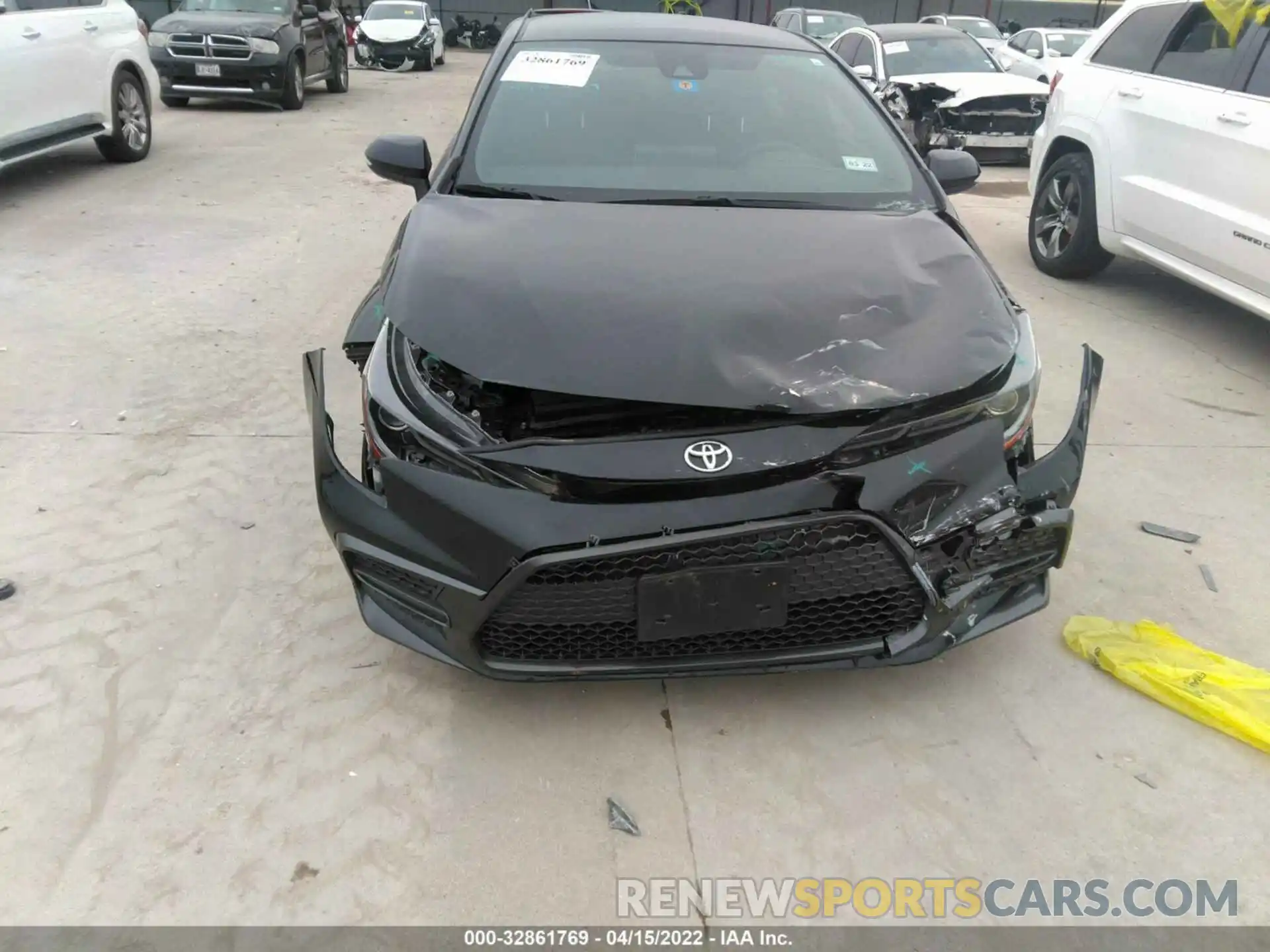 6 Photograph of a damaged car JTDS4RCE5LJ002978 TOYOTA COROLLA 2020