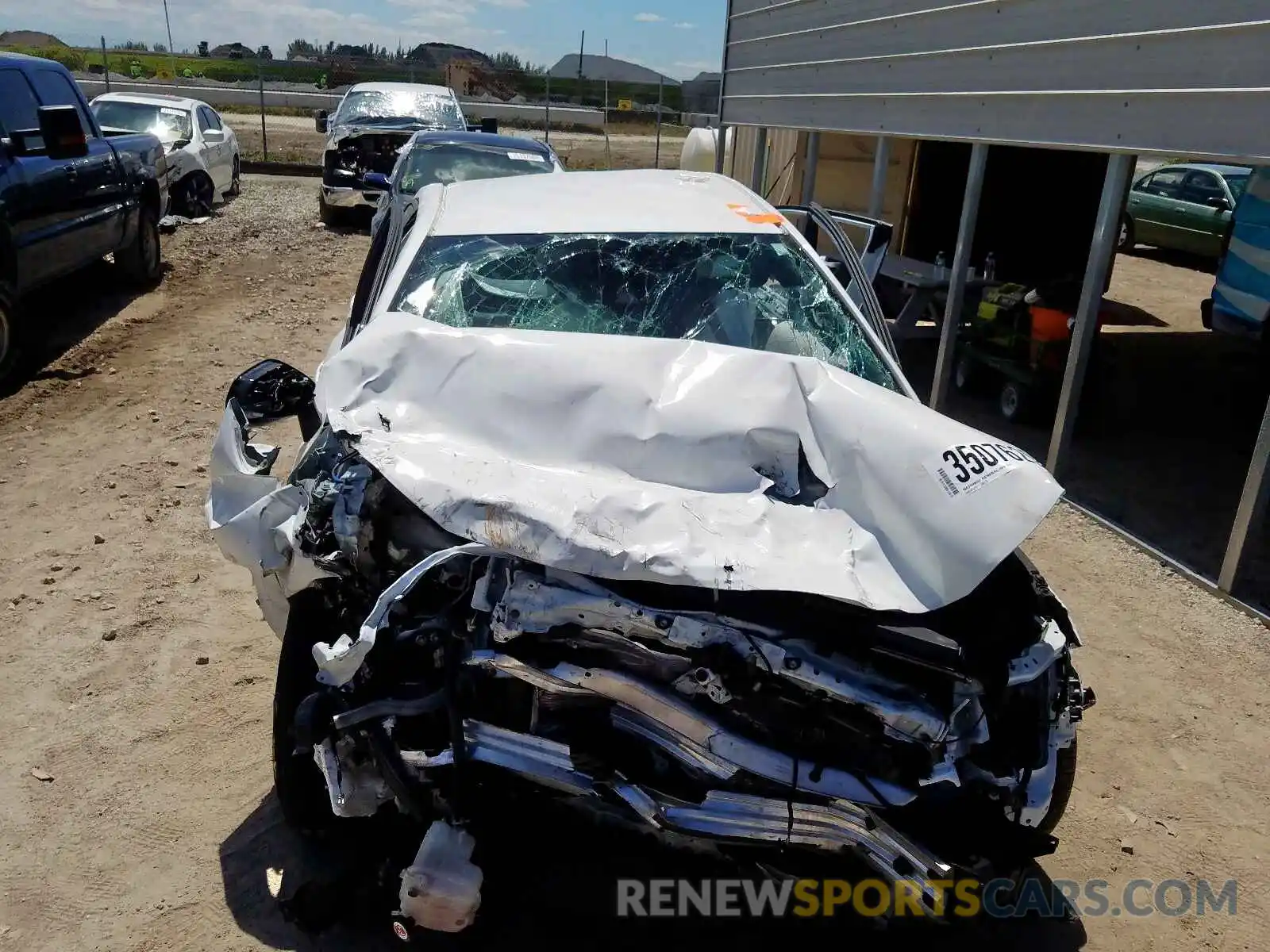 9 Photograph of a damaged car JTDS4RCE5LJ004889 TOYOTA COROLLA 2020