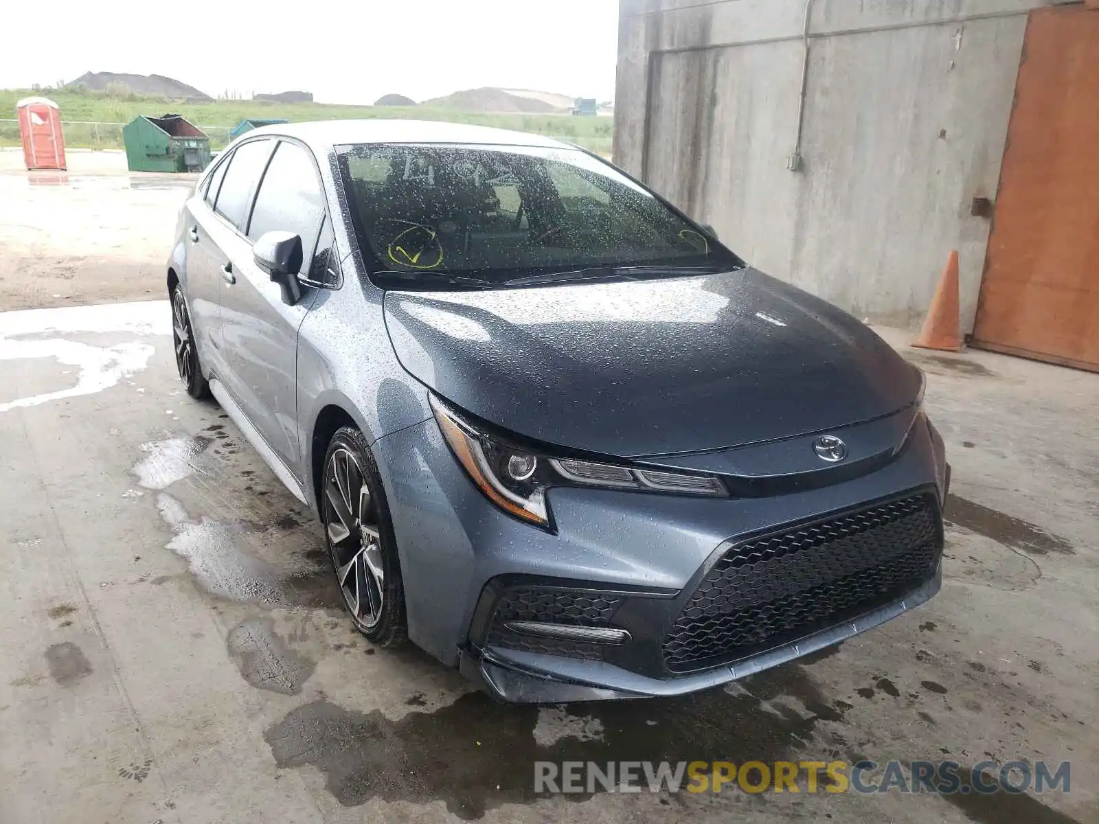 1 Photograph of a damaged car JTDS4RCE5LJ005492 TOYOTA COROLLA 2020