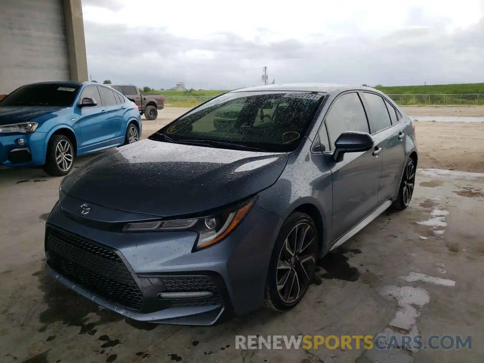 2 Photograph of a damaged car JTDS4RCE5LJ005492 TOYOTA COROLLA 2020