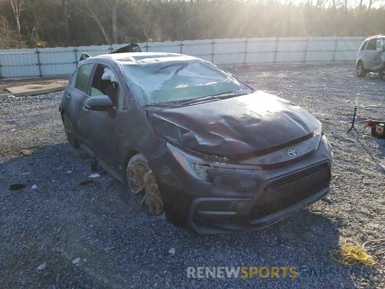 1 Photograph of a damaged car JTDS4RCE5LJ006092 TOYOTA COROLLA 2020