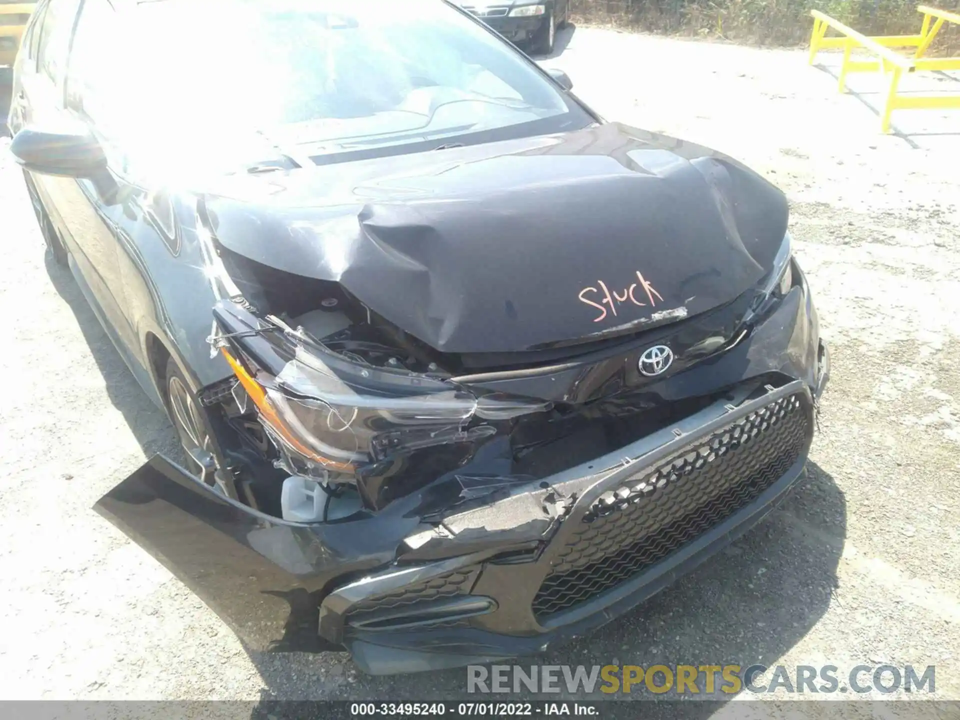 6 Photograph of a damaged car JTDS4RCE5LJ009493 TOYOTA COROLLA 2020