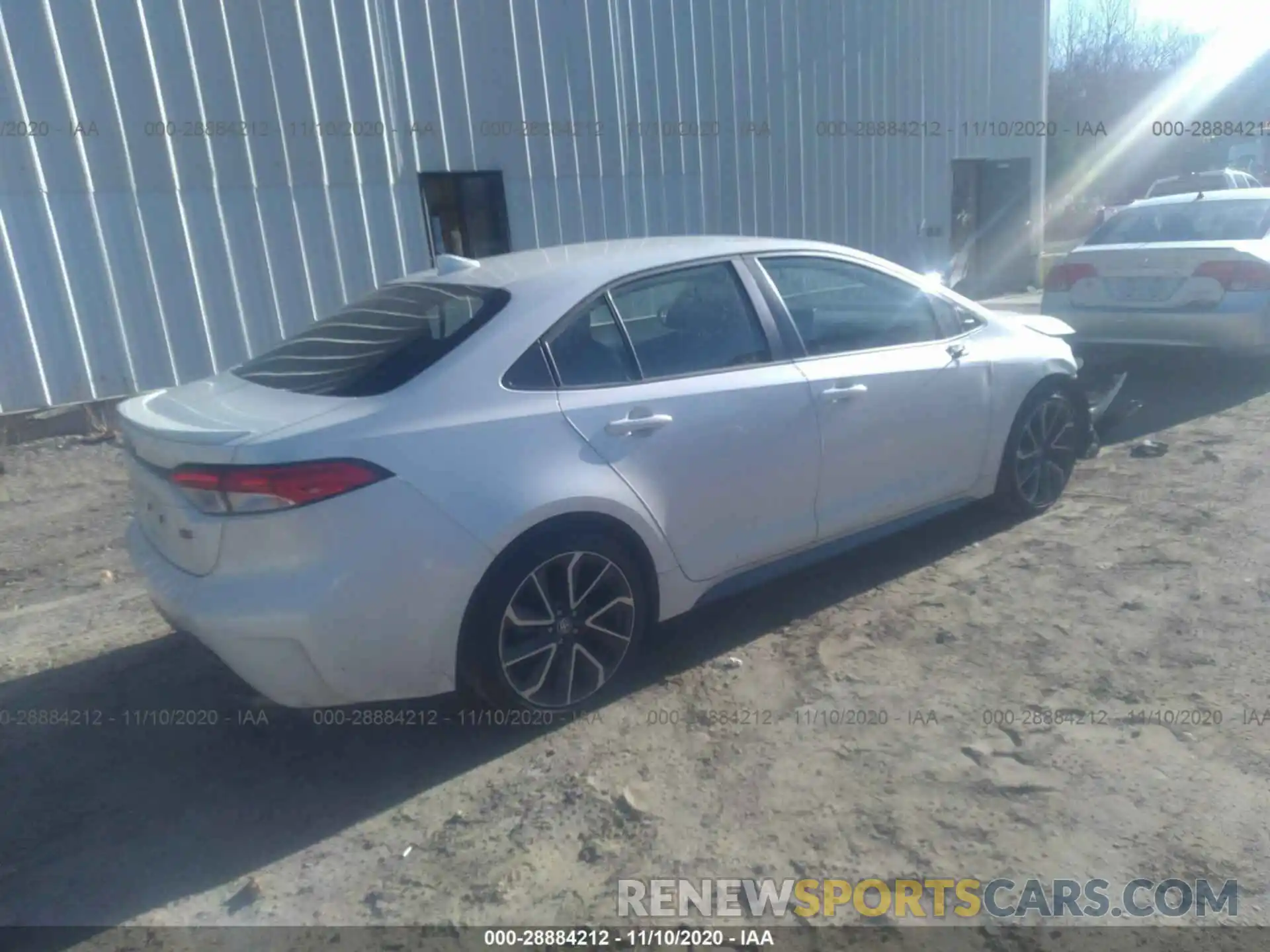 4 Photograph of a damaged car JTDS4RCE5LJ010675 TOYOTA COROLLA 2020