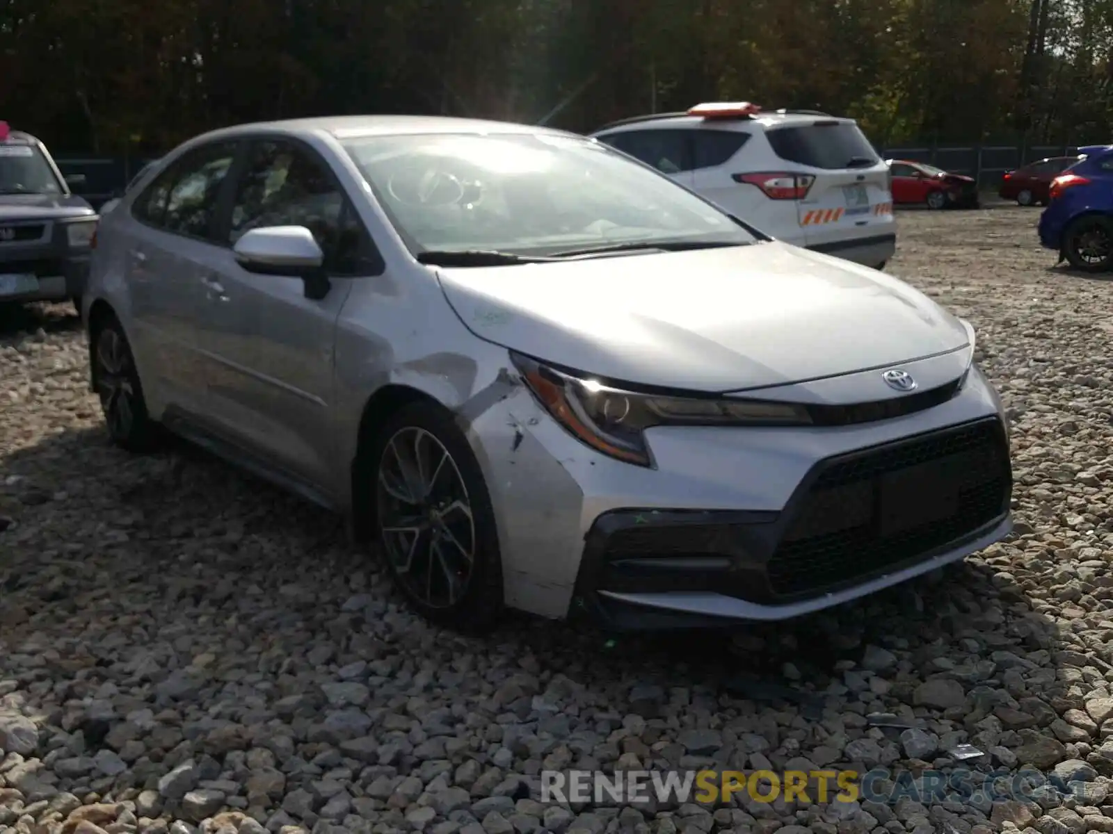 1 Photograph of a damaged car JTDS4RCE5LJ012913 TOYOTA COROLLA 2020