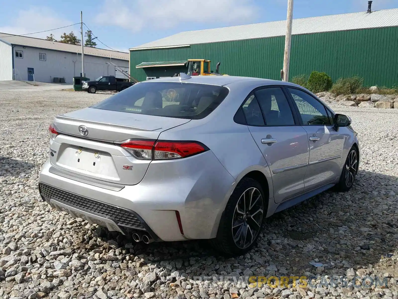 4 Photograph of a damaged car JTDS4RCE5LJ012913 TOYOTA COROLLA 2020