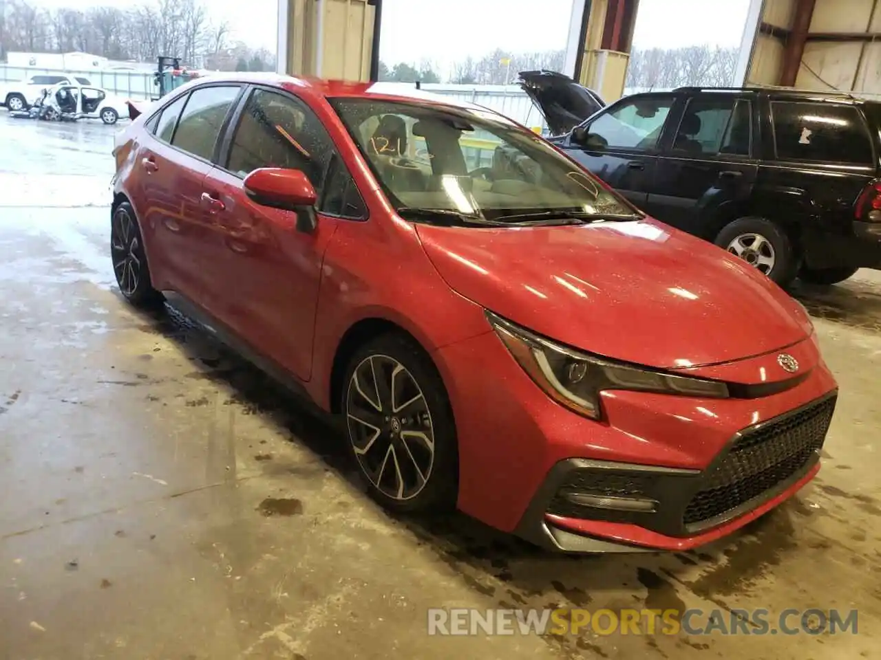 1 Photograph of a damaged car JTDS4RCE5LJ013804 TOYOTA COROLLA 2020