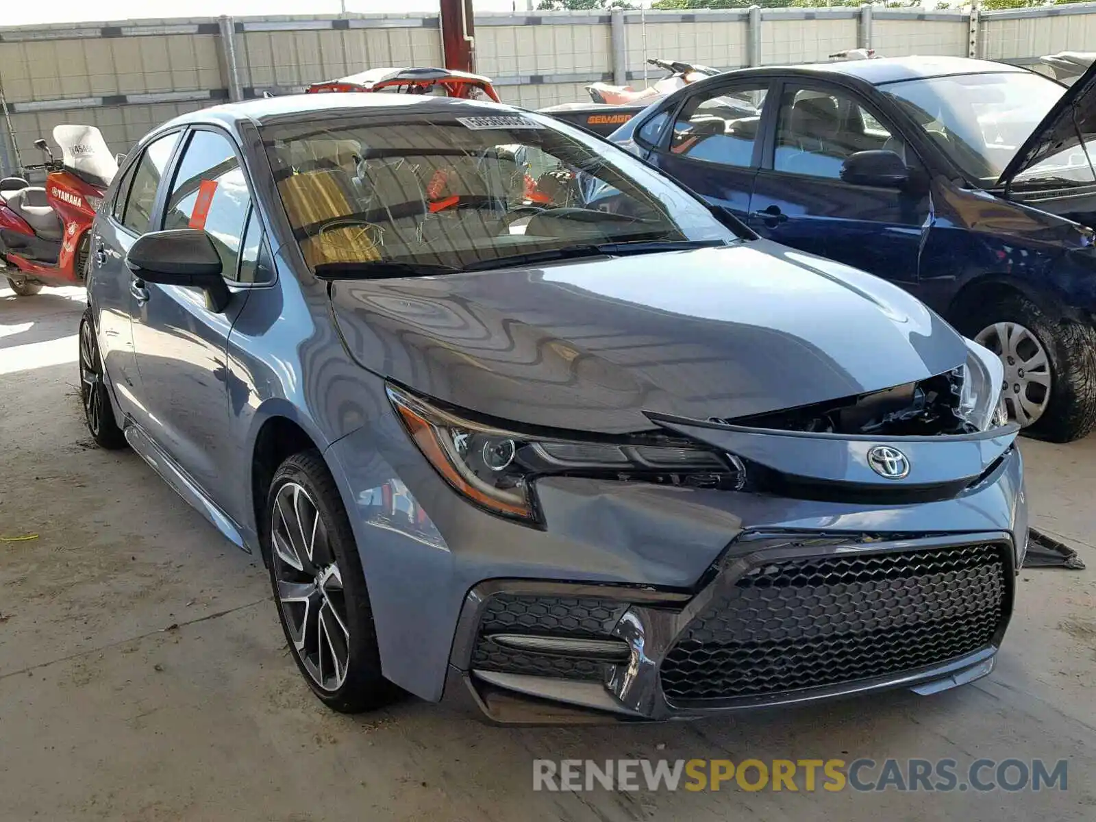 1 Photograph of a damaged car JTDS4RCE5LJ016444 TOYOTA COROLLA 2020