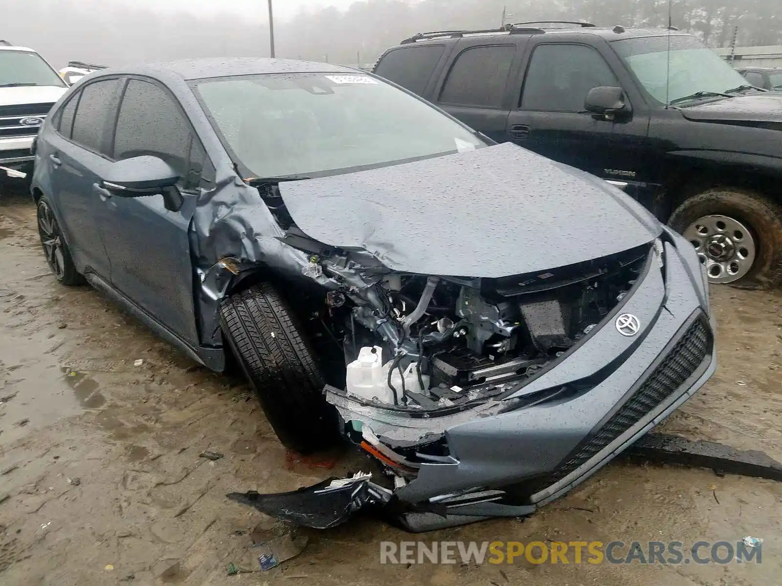 1 Photograph of a damaged car JTDS4RCE5LJ017545 TOYOTA COROLLA 2020