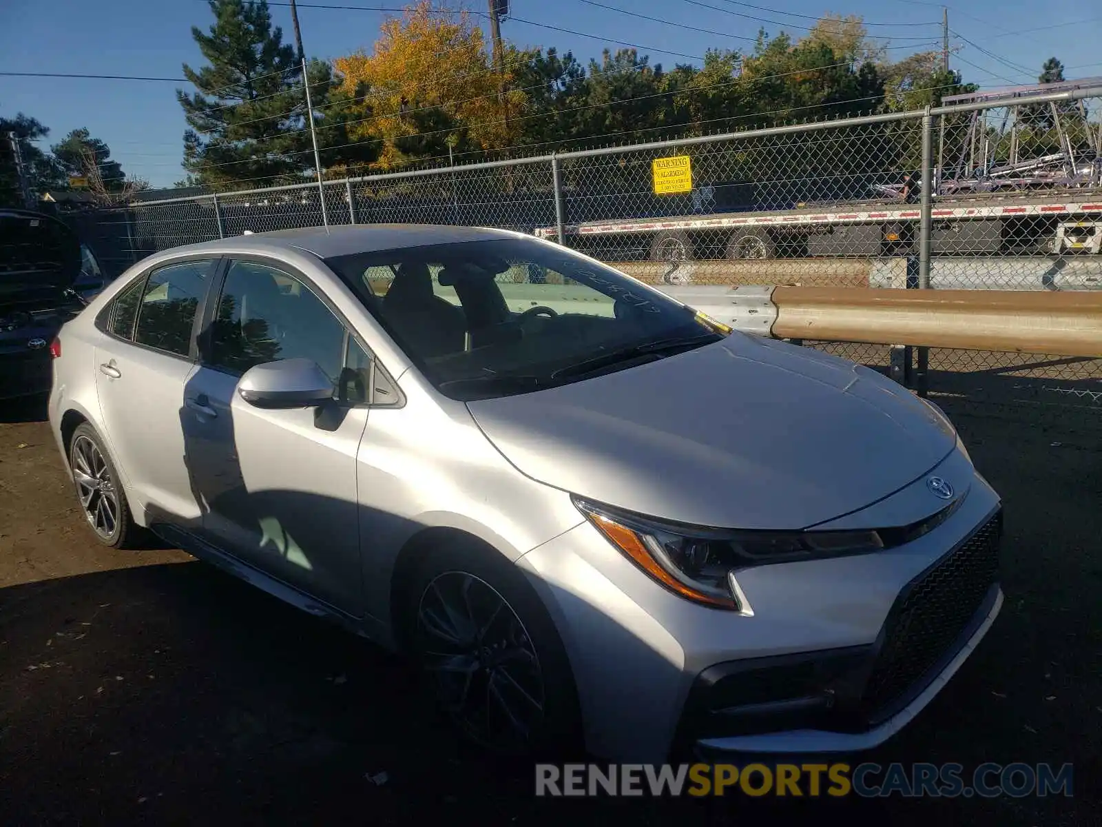 1 Photograph of a damaged car JTDS4RCE5LJ021420 TOYOTA COROLLA 2020