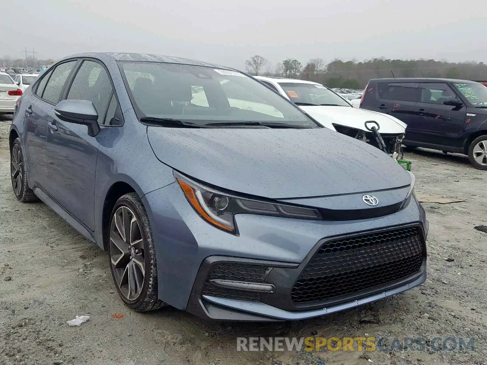 1 Photograph of a damaged car JTDS4RCE5LJ021711 TOYOTA COROLLA 2020