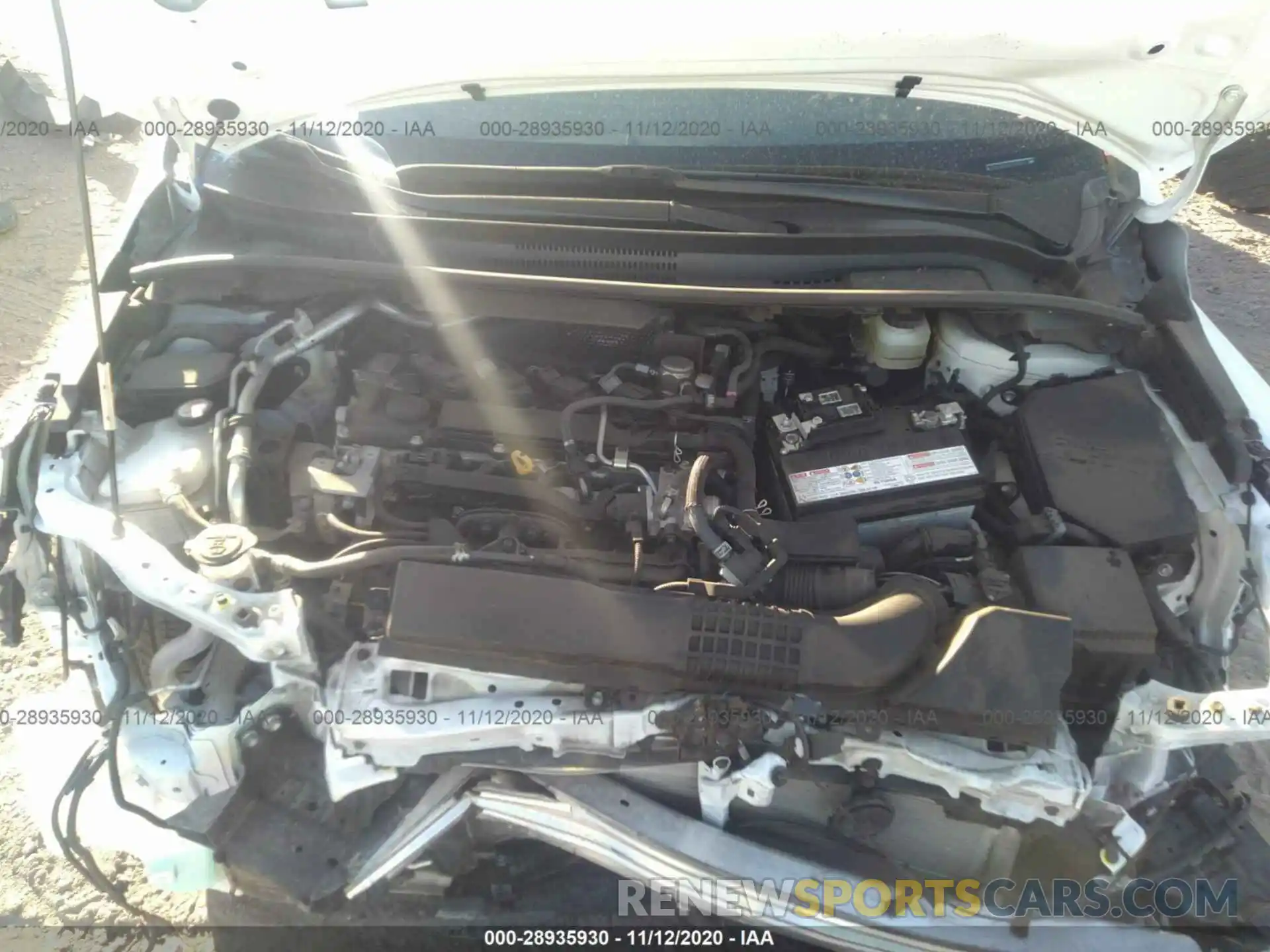 10 Фотография поврежденного автомобиля JTDS4RCE5LJ022311 TOYOTA COROLLA 2020
