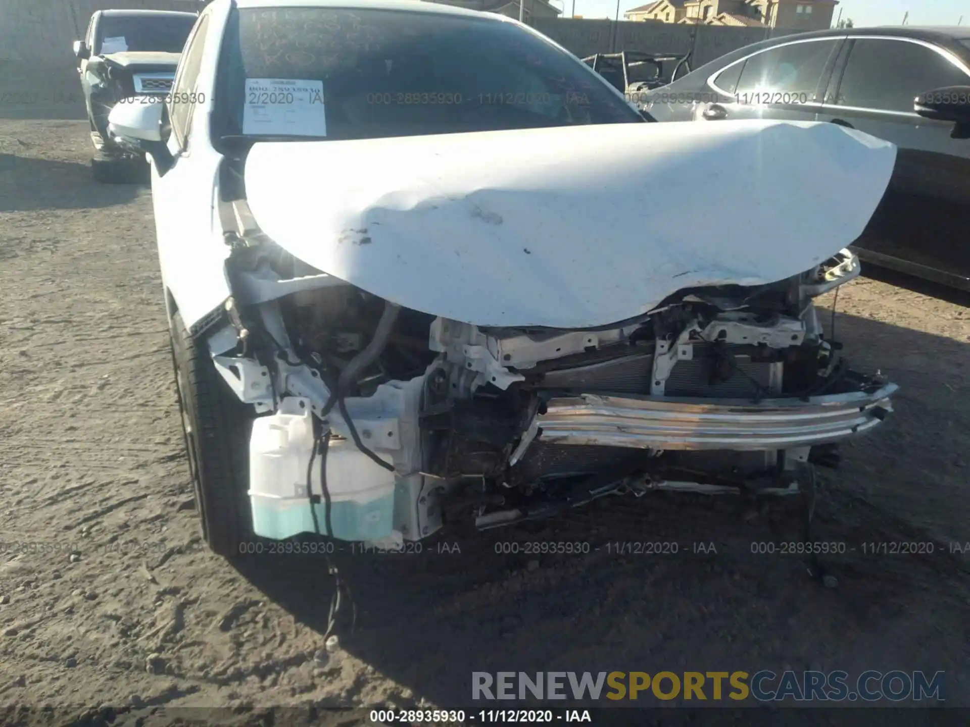 6 Photograph of a damaged car JTDS4RCE5LJ022311 TOYOTA COROLLA 2020