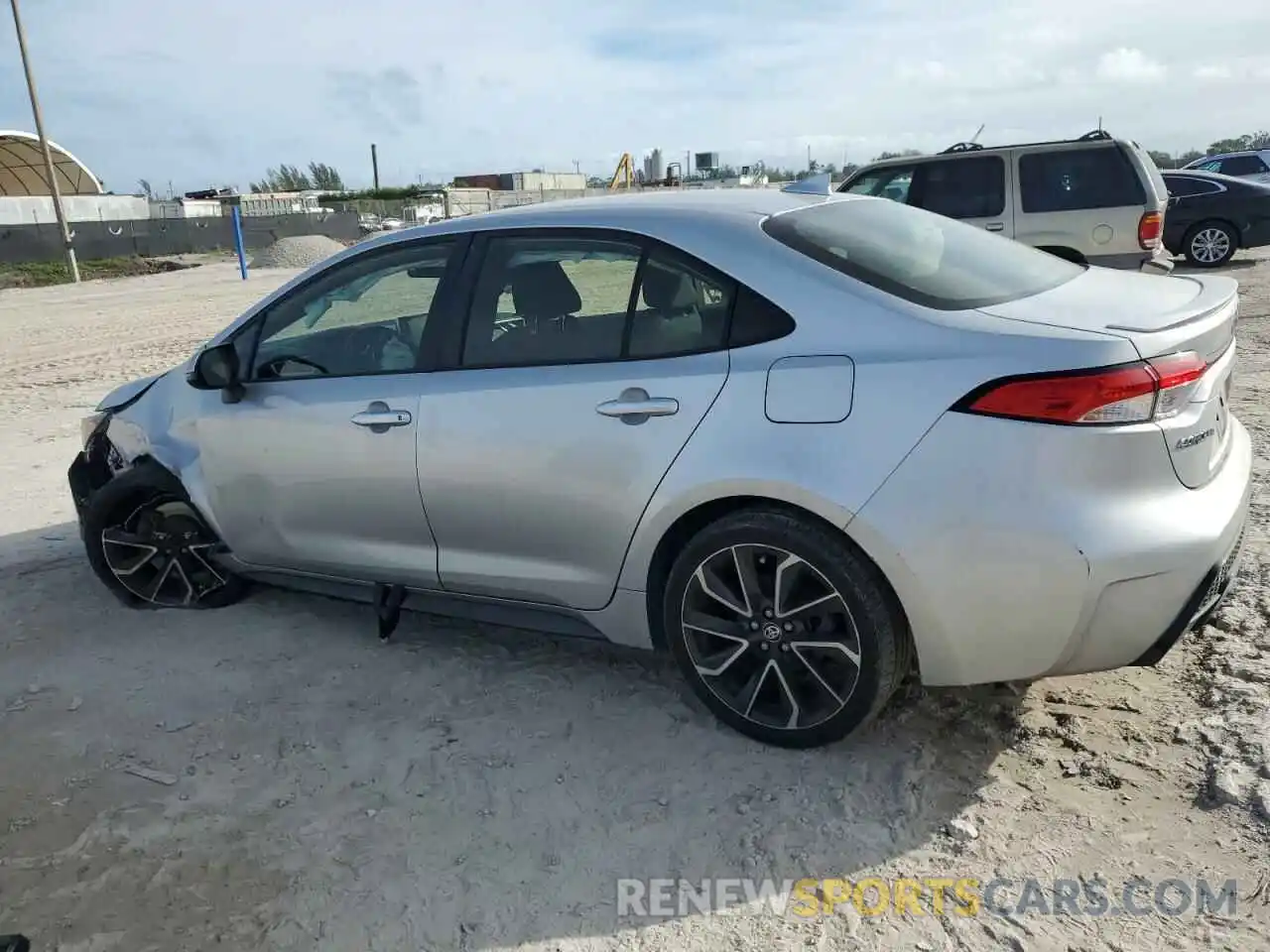 2 Photograph of a damaged car JTDS4RCE5LJ022664 TOYOTA COROLLA 2020