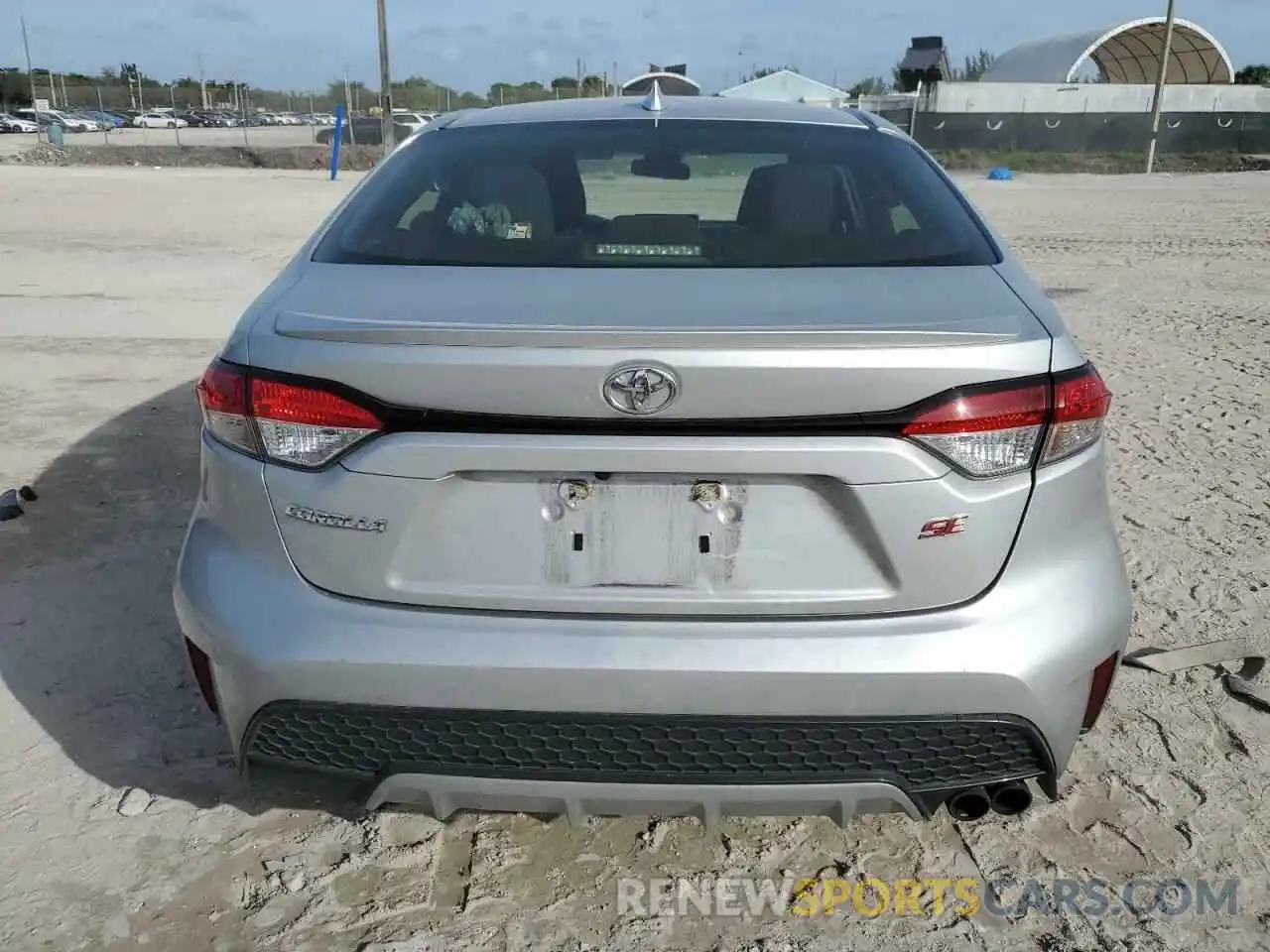 6 Photograph of a damaged car JTDS4RCE5LJ022664 TOYOTA COROLLA 2020