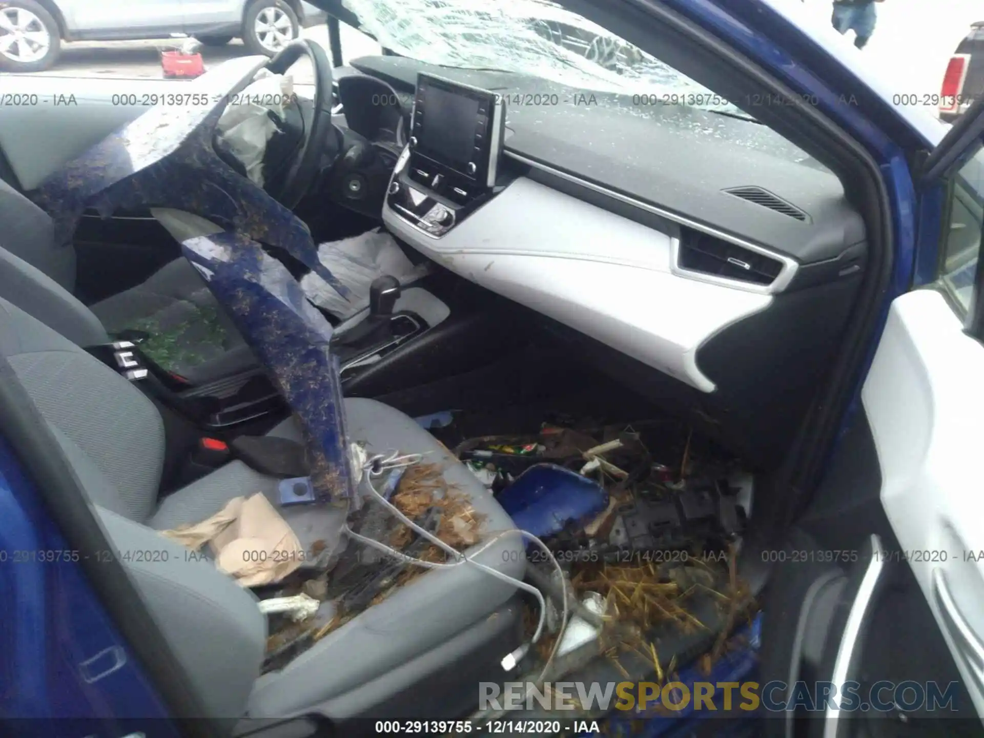 5 Photograph of a damaged car JTDS4RCE5LJ025841 TOYOTA COROLLA 2020