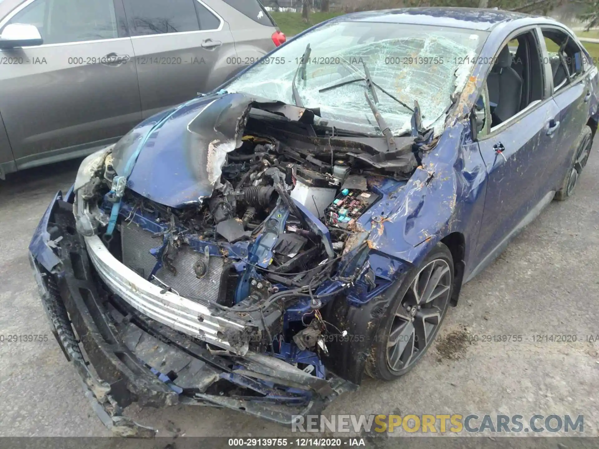 6 Photograph of a damaged car JTDS4RCE5LJ025841 TOYOTA COROLLA 2020