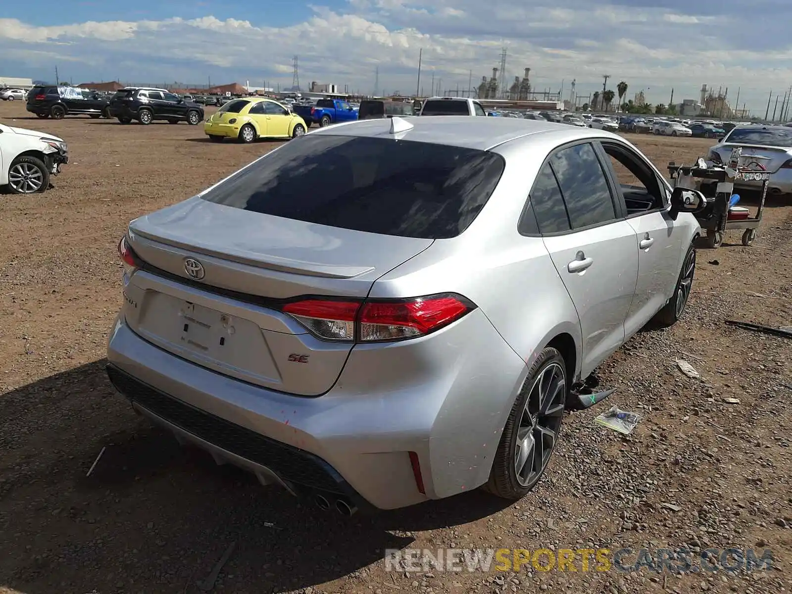 4 Photograph of a damaged car JTDS4RCE5LJ025905 TOYOTA COROLLA 2020