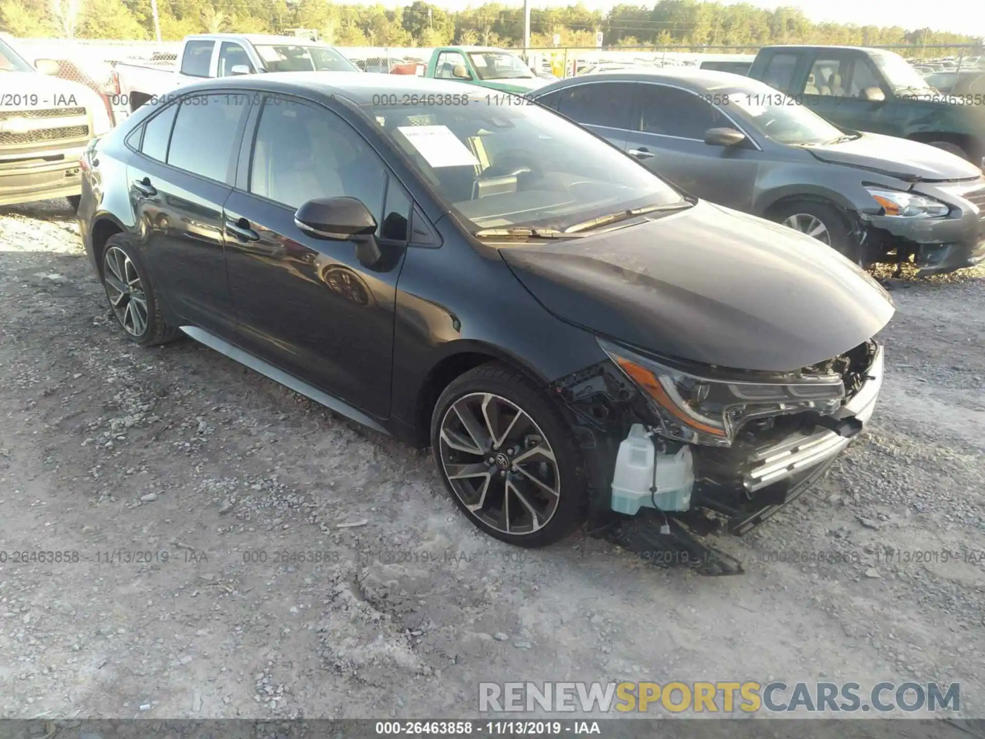 1 Photograph of a damaged car JTDS4RCE5LJ026682 TOYOTA COROLLA 2020