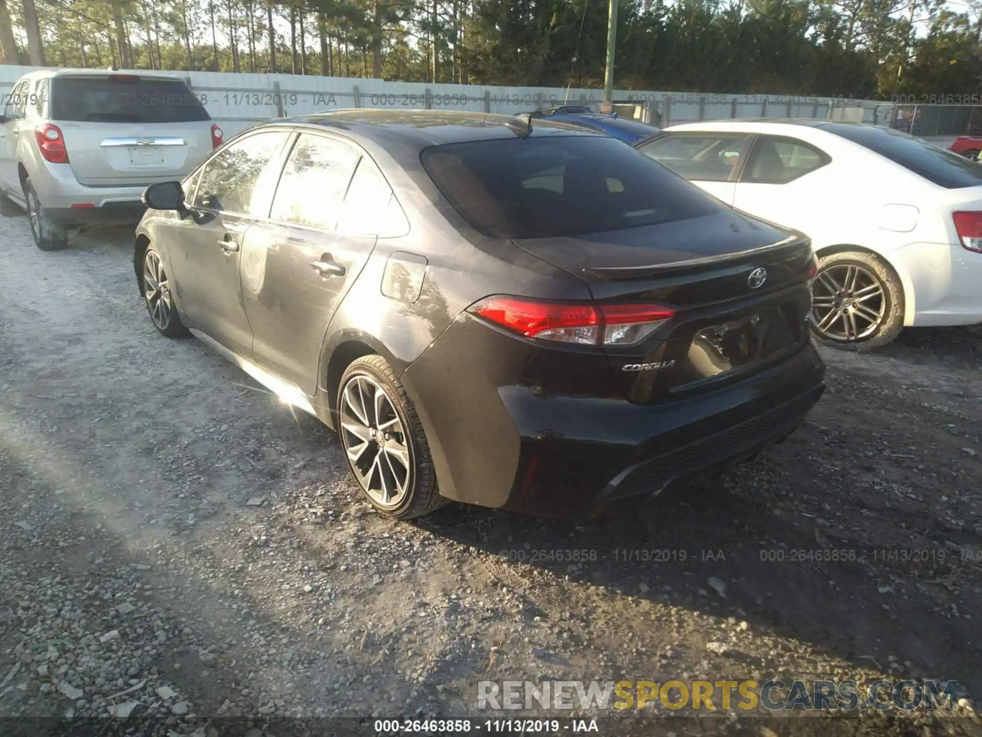 3 Photograph of a damaged car JTDS4RCE5LJ026682 TOYOTA COROLLA 2020