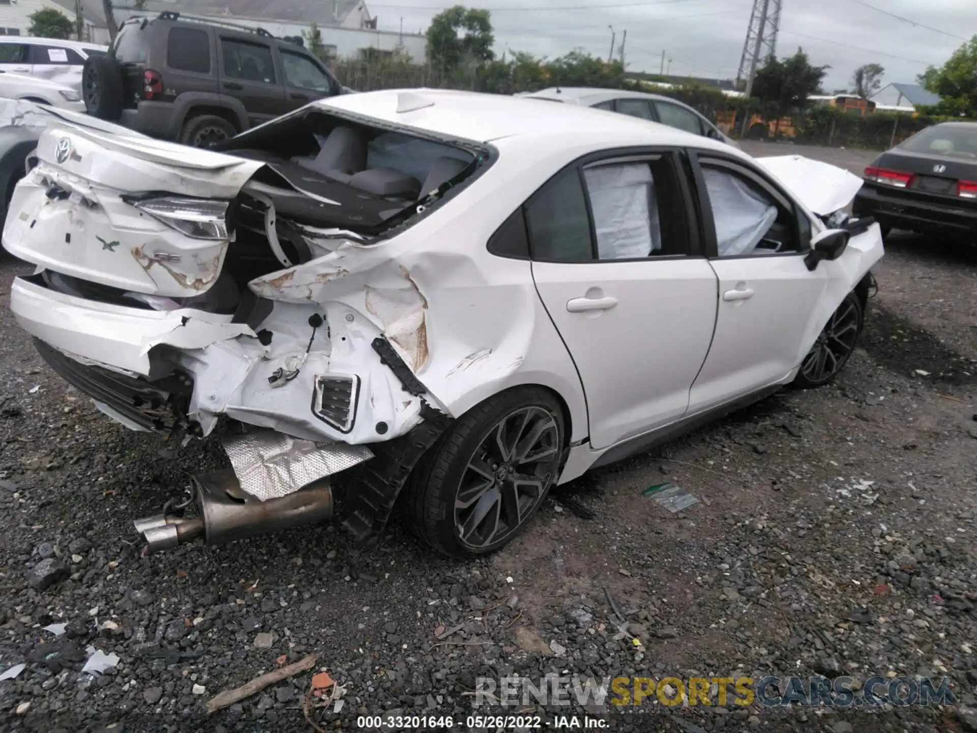 4 Photograph of a damaged car JTDS4RCE5LJ026875 TOYOTA COROLLA 2020