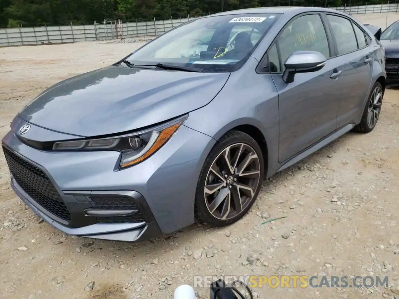 2 Photograph of a damaged car JTDS4RCE5LJ026892 TOYOTA COROLLA 2020