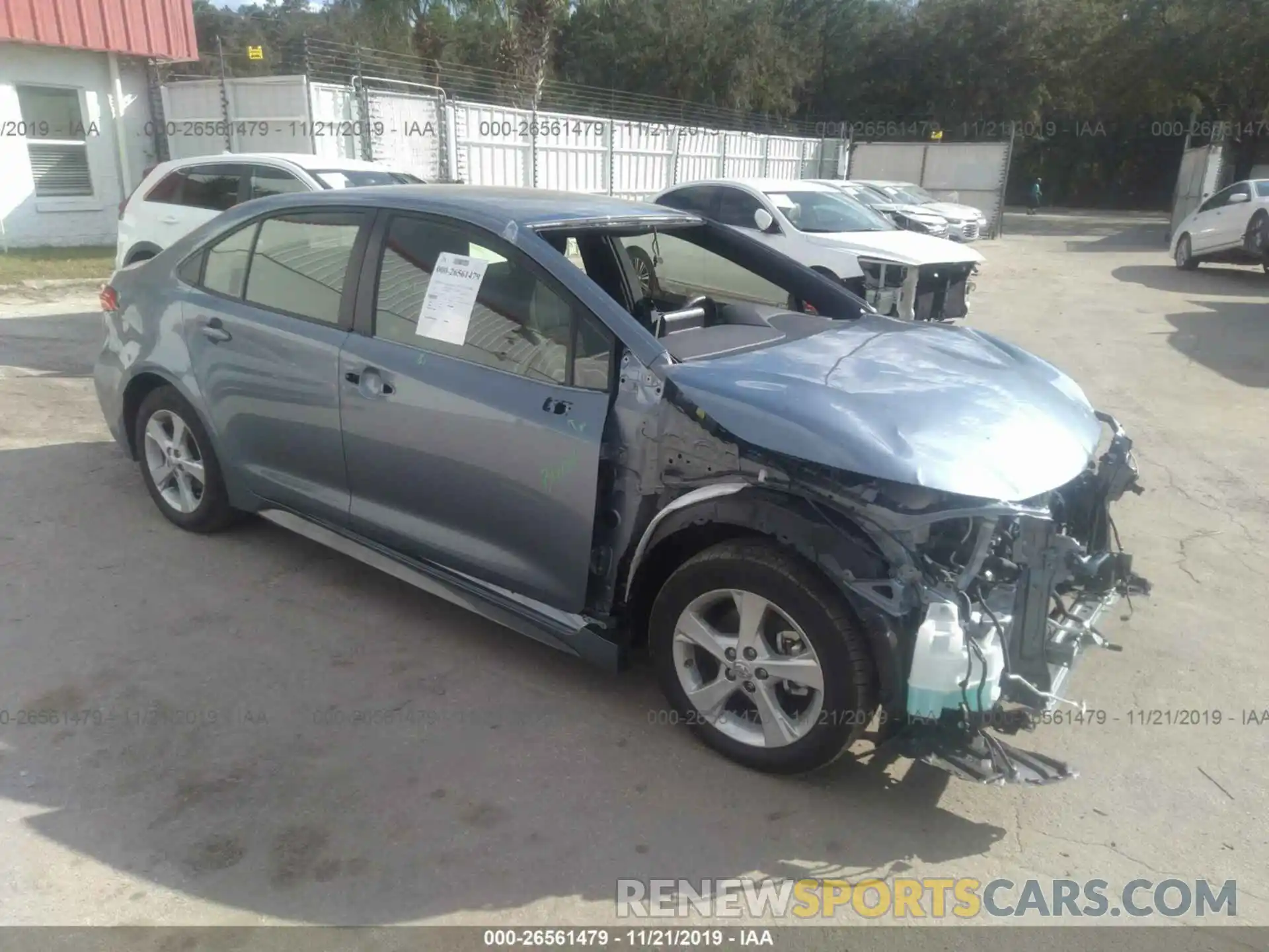 1 Photograph of a damaged car JTDS4RCE5LJ026987 TOYOTA COROLLA 2020