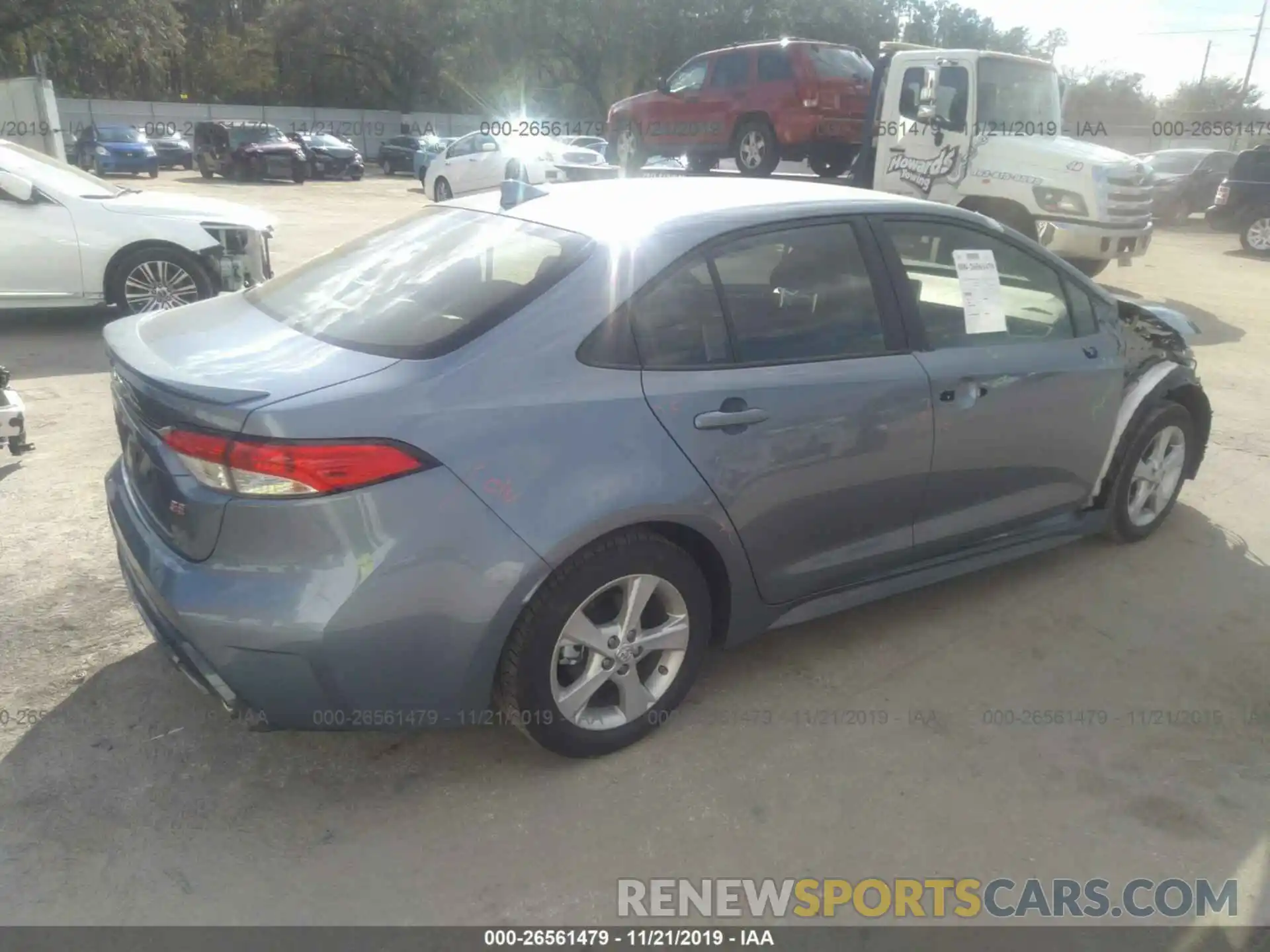 4 Photograph of a damaged car JTDS4RCE5LJ026987 TOYOTA COROLLA 2020