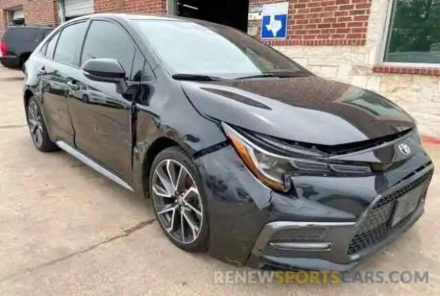 1 Photograph of a damaged car JTDS4RCE5LJ027184 TOYOTA COROLLA 2020