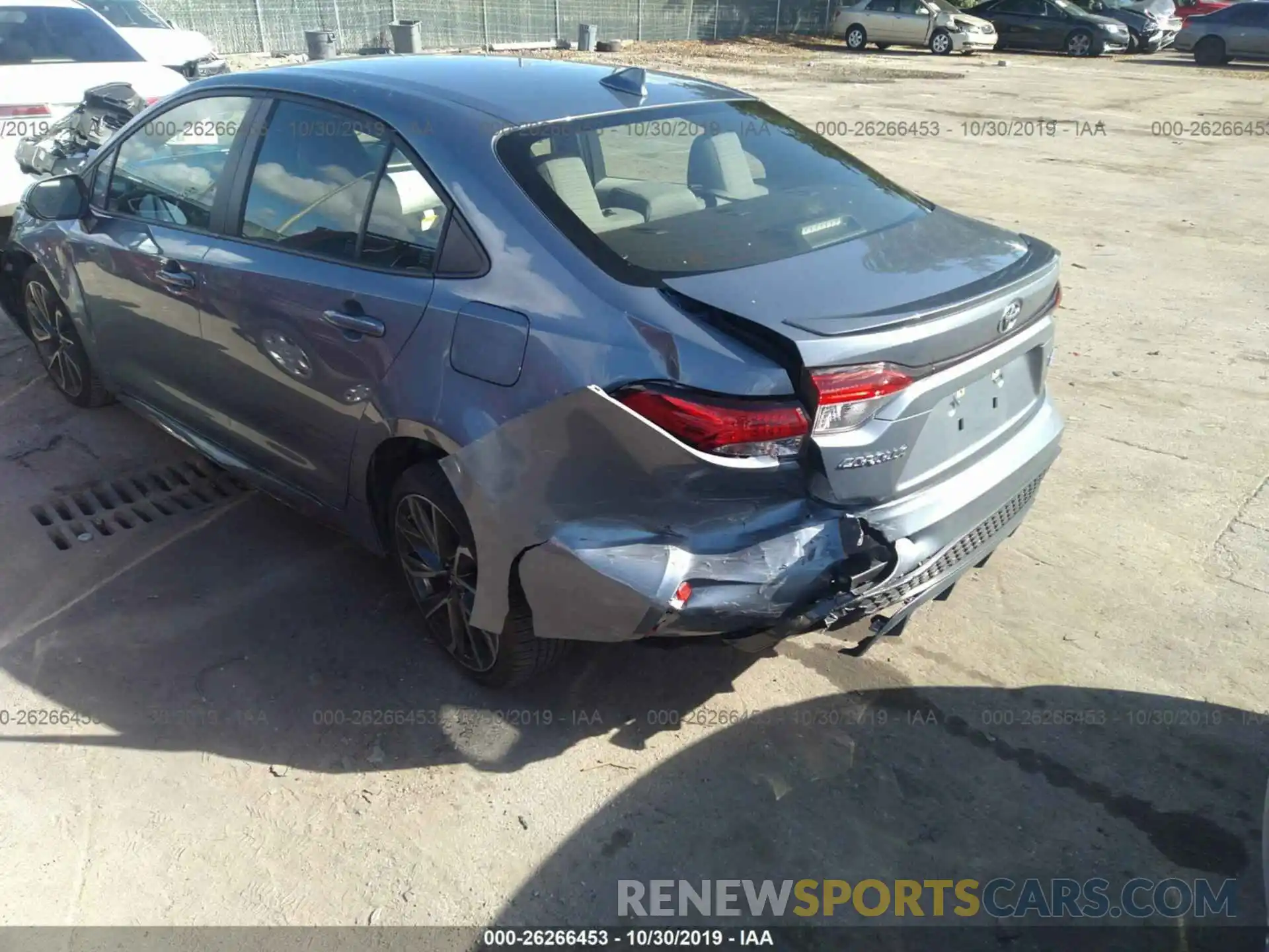 6 Photograph of a damaged car JTDS4RCE5LJ027640 TOYOTA COROLLA 2020